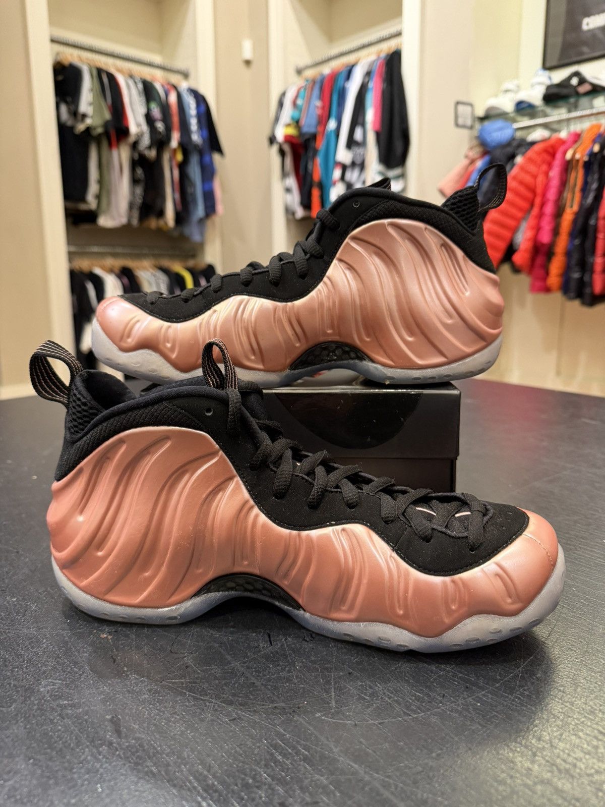 Nike Nike Air Foamposite One ‘Rust Pink’ Size US 8 / EU 41 - 2 Thumbnail