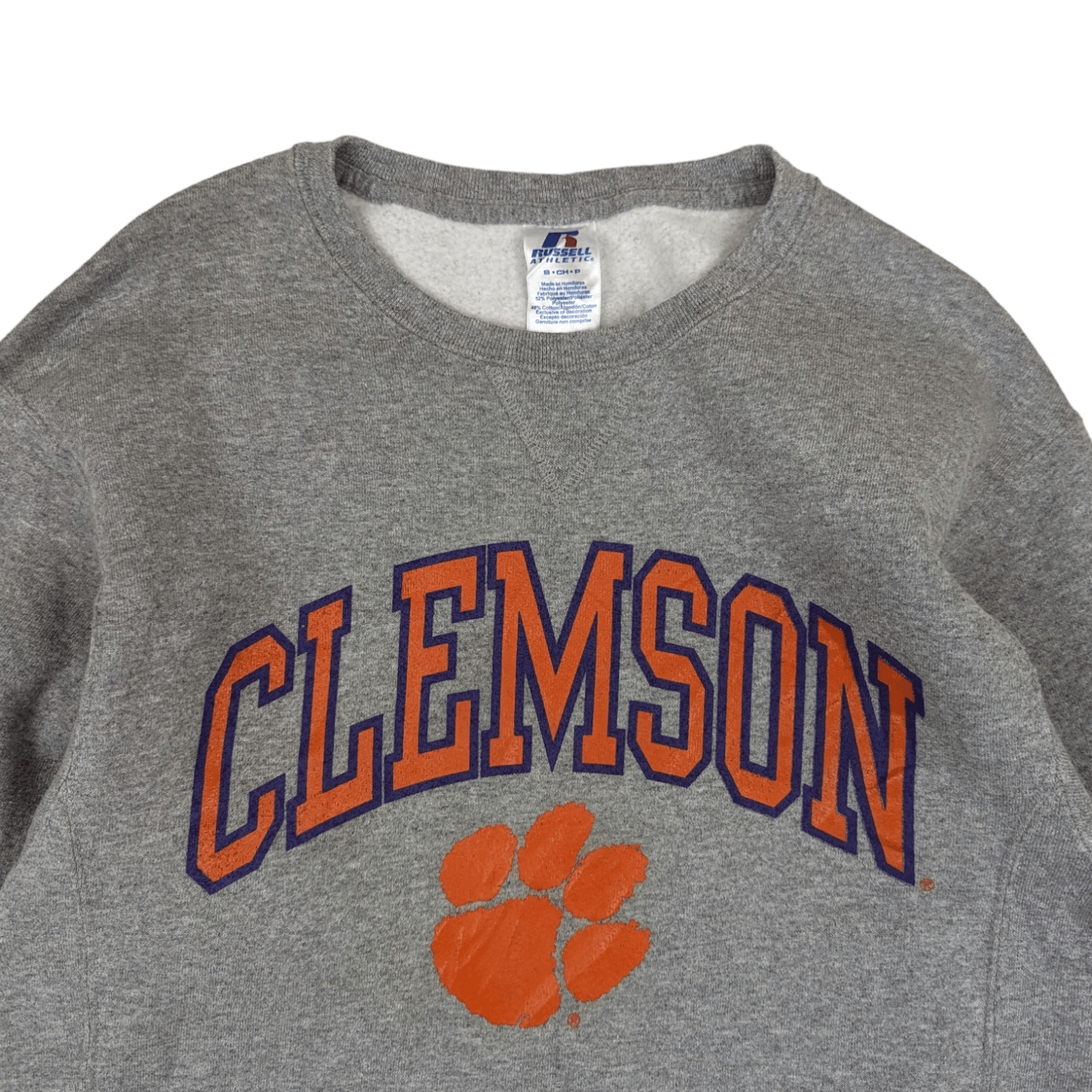 NFL × Russell Athletic Vintage 2000's NFL Clemson Tiger Football Jumper Sweatshirt Size US S / EU 44-46 / 1 - 4 Thumbnail