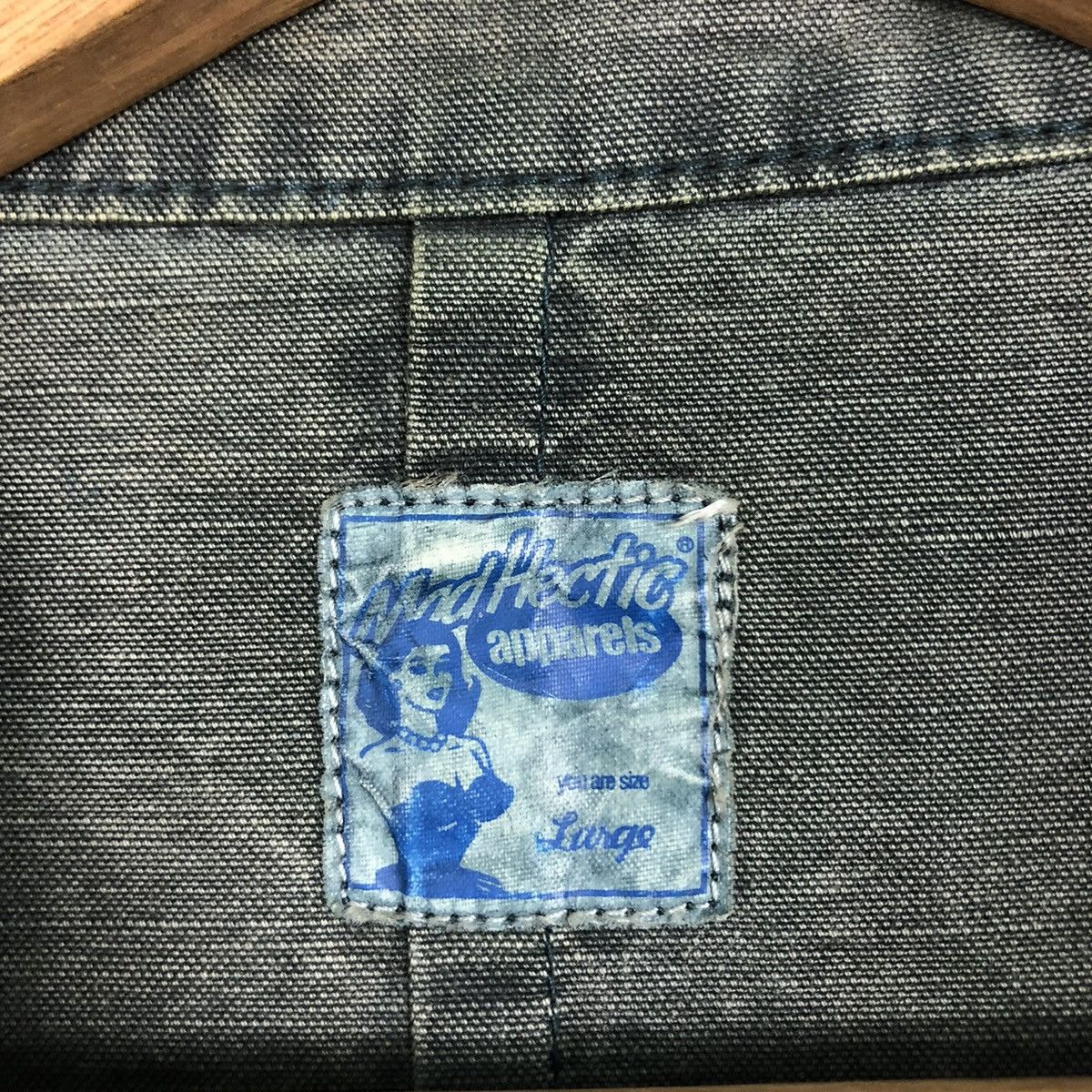 Hysteric Glamour 🔥VINTAGE CHORE WORK JACKET MAD HECTIC CLASSIC CLUB Size US L / EU 52-54 / 3 - 20 Thumbnail