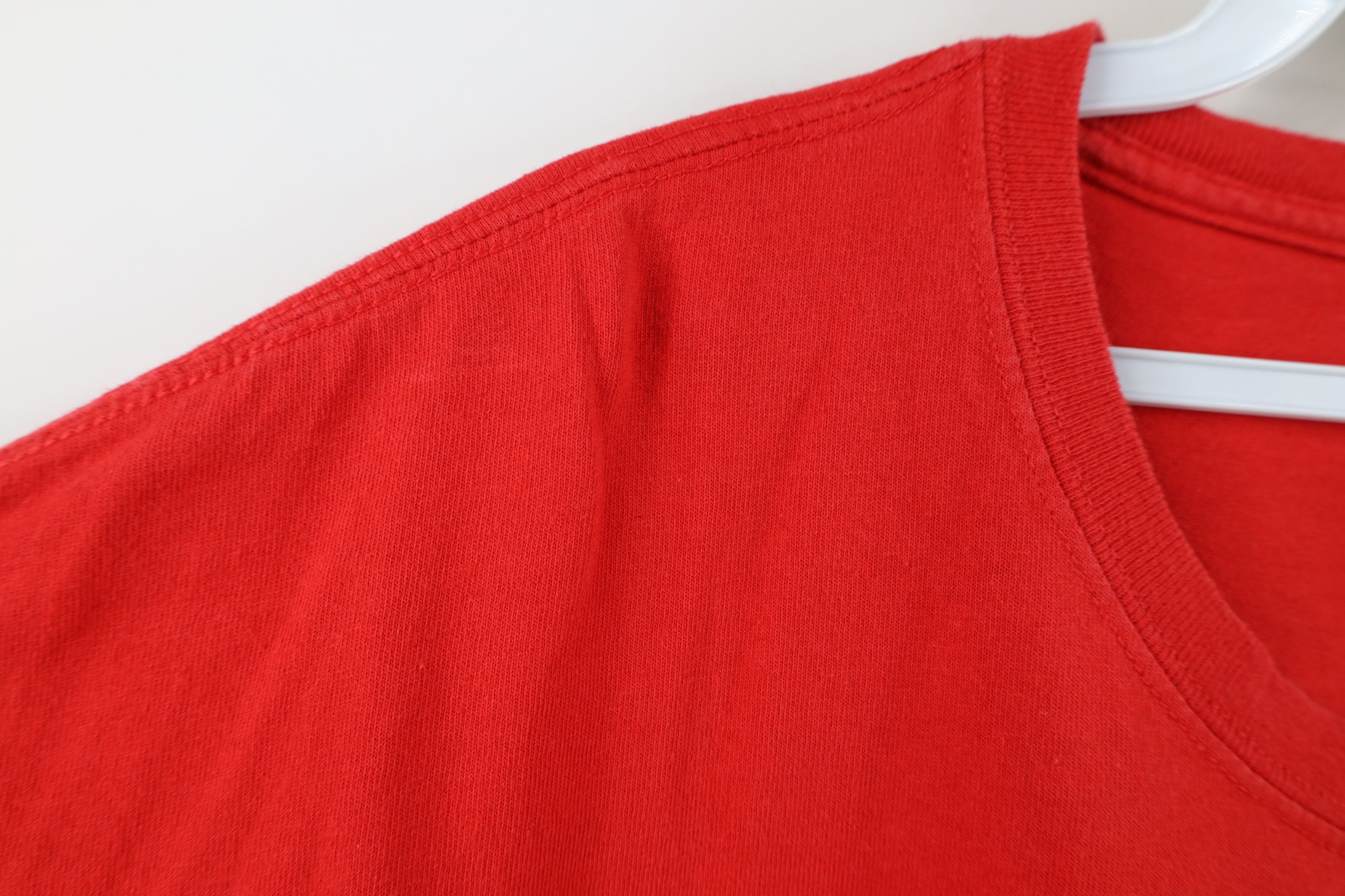 Vintage Vintage P-40 Warhawk Alpha Strike Pocket T-Shirt Red Size US XXL / EU 58 / 5 - 8 Thumbnail