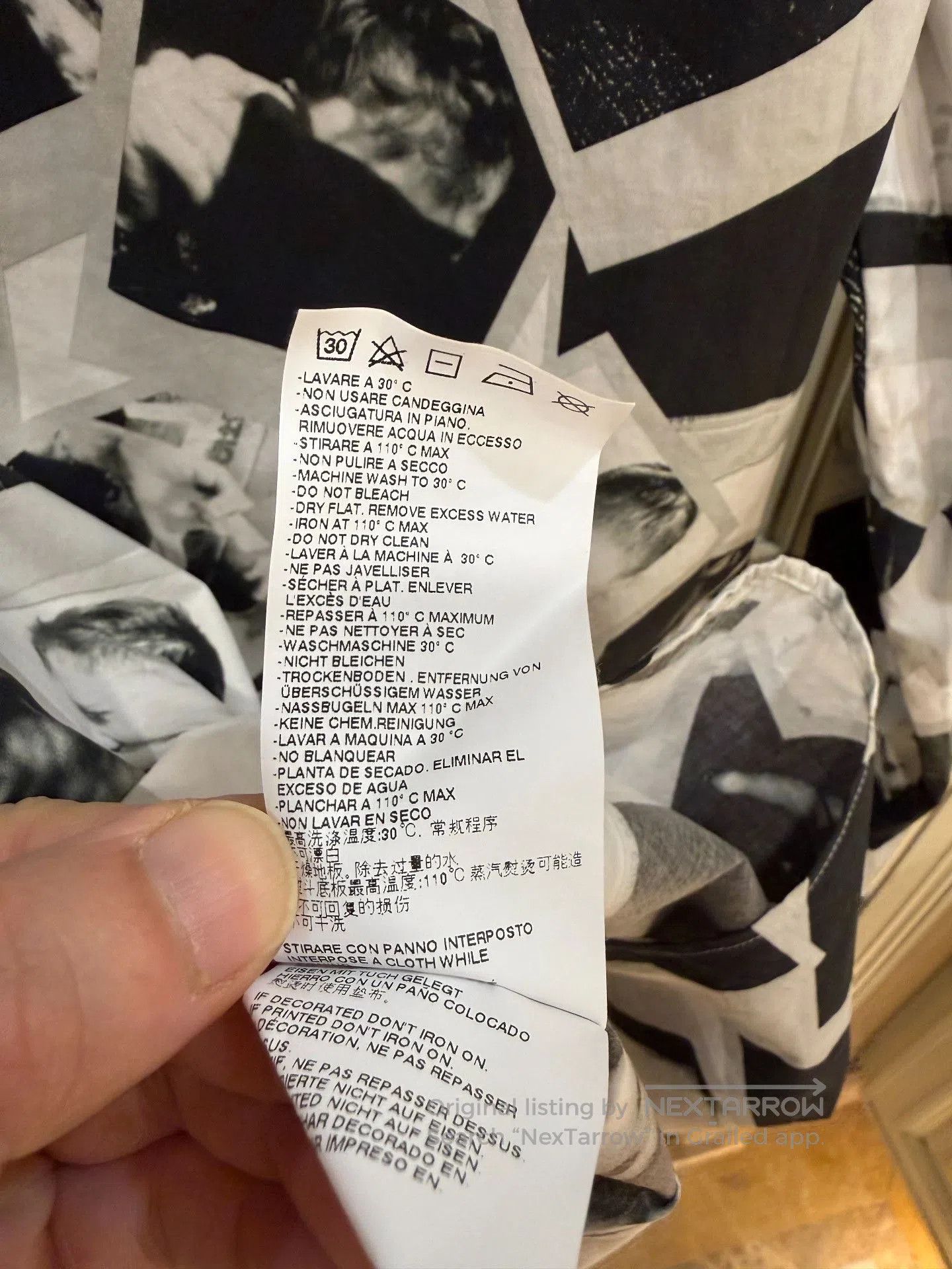 Maison Margiela Maison Margiela Polaroid Print Shirt. Size US M / EU 48-50 / 2 - 8 Thumbnail