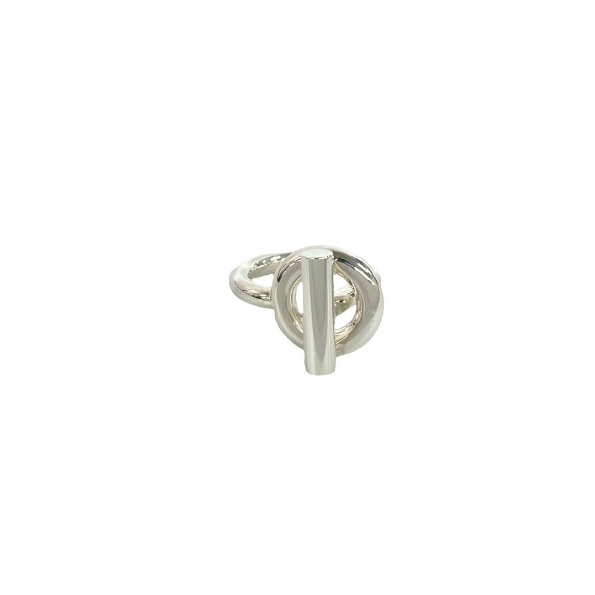 Hermes HERMES Echappé Sterling Silver 925 Ring, Women's Accessory, Silver, Item Number 29793 Size ONE SIZE - 1 Thumbnail