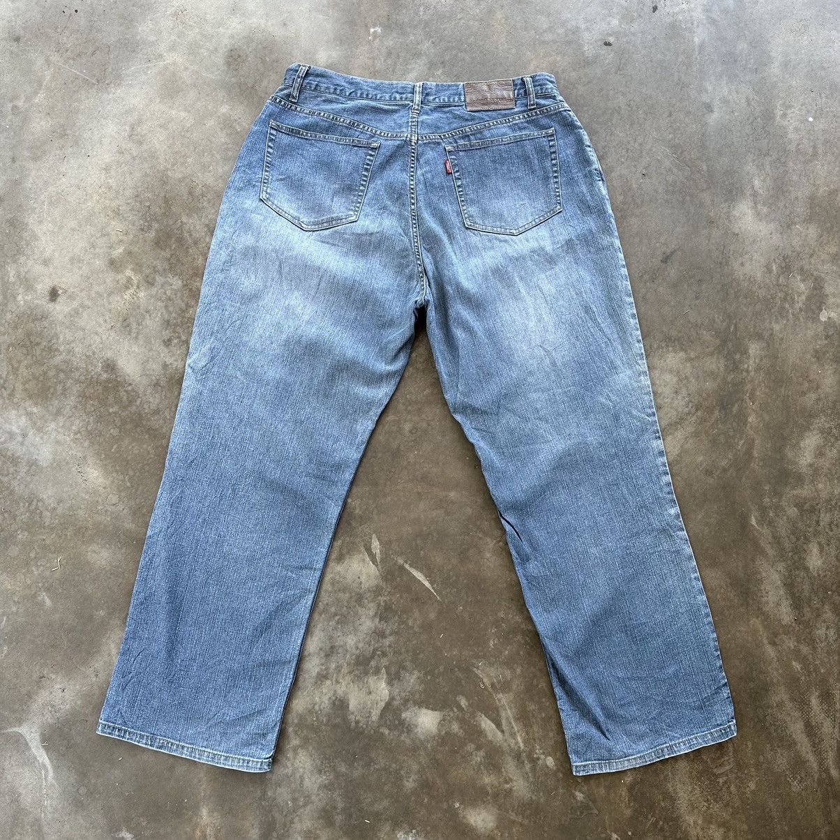 Japanese Brand Vintage Comme Le Vent Homme Faded Distressed Denim Jean Pant Size US 36 / EU 52 - 10 Thumbnail