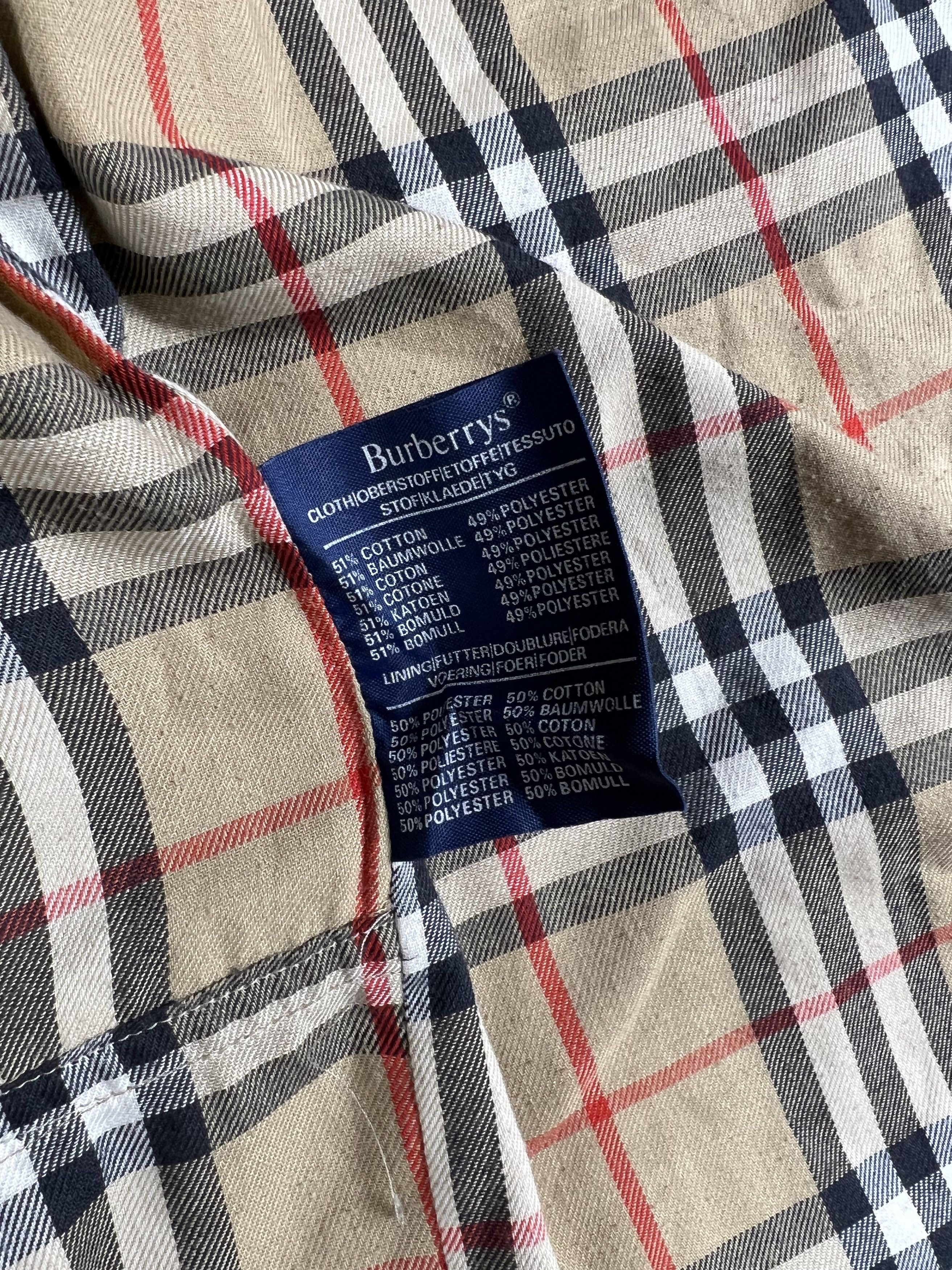 Burberry Burberry Trench Coat 56reg Size US XL / EU 56 / 4 - 4 Thumbnail