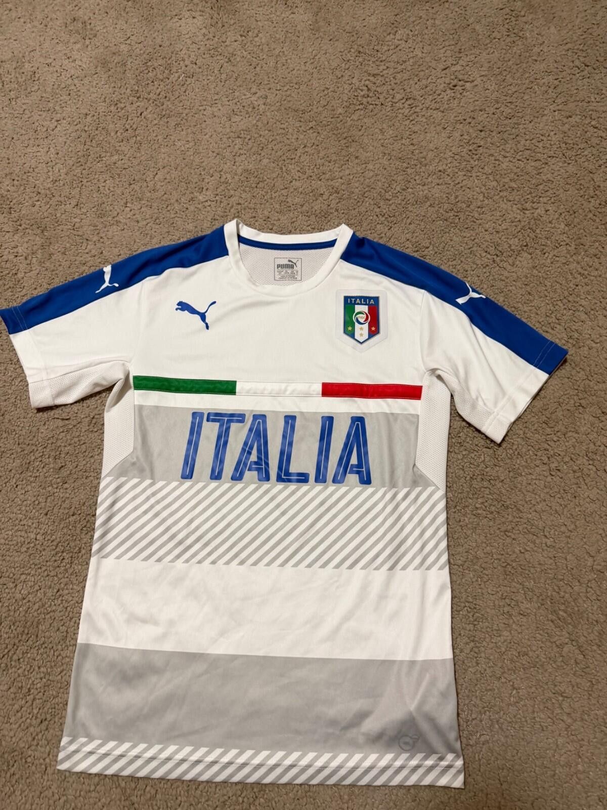 Puma ITALY 2016 TRAINING FOOTBALL SHIRT SOCCER JERSEY PUMA sz S Size US S / EU 44-46 / 1 - 3 Thumbnail