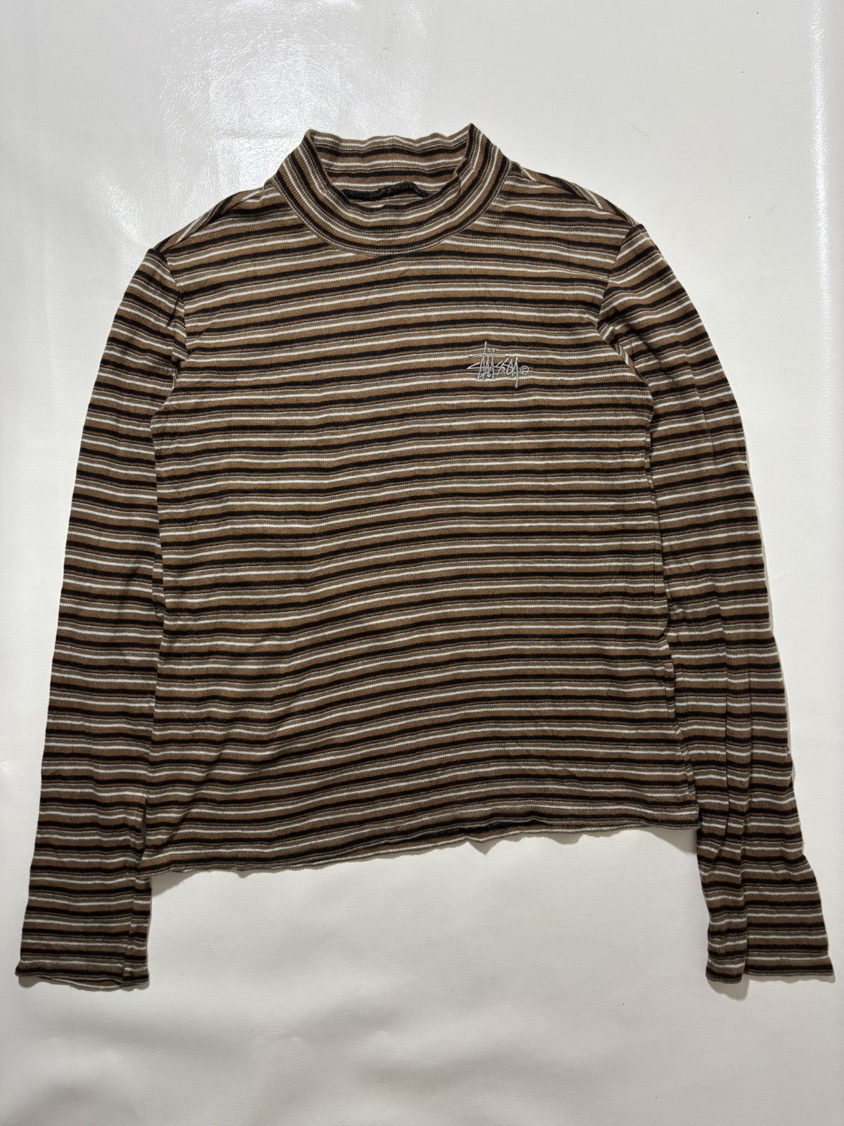 Stussy Stussy WMNS Toro Stripes Turtleneck Size S / US 4 / IT 40 - 1 Thumbnail