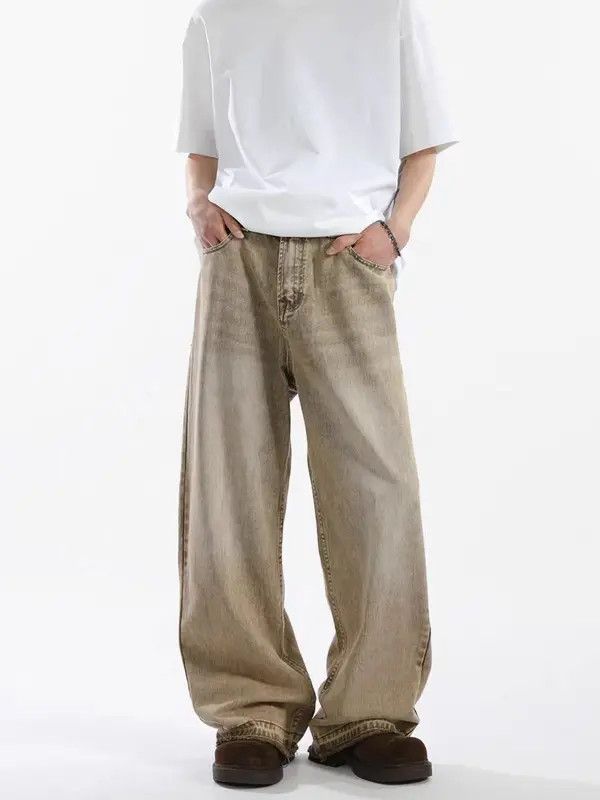 Japanese Brand VIBE Vintage straight leg casual baggy jeans Size US 34 / EU 50 - 1 Thumbnail