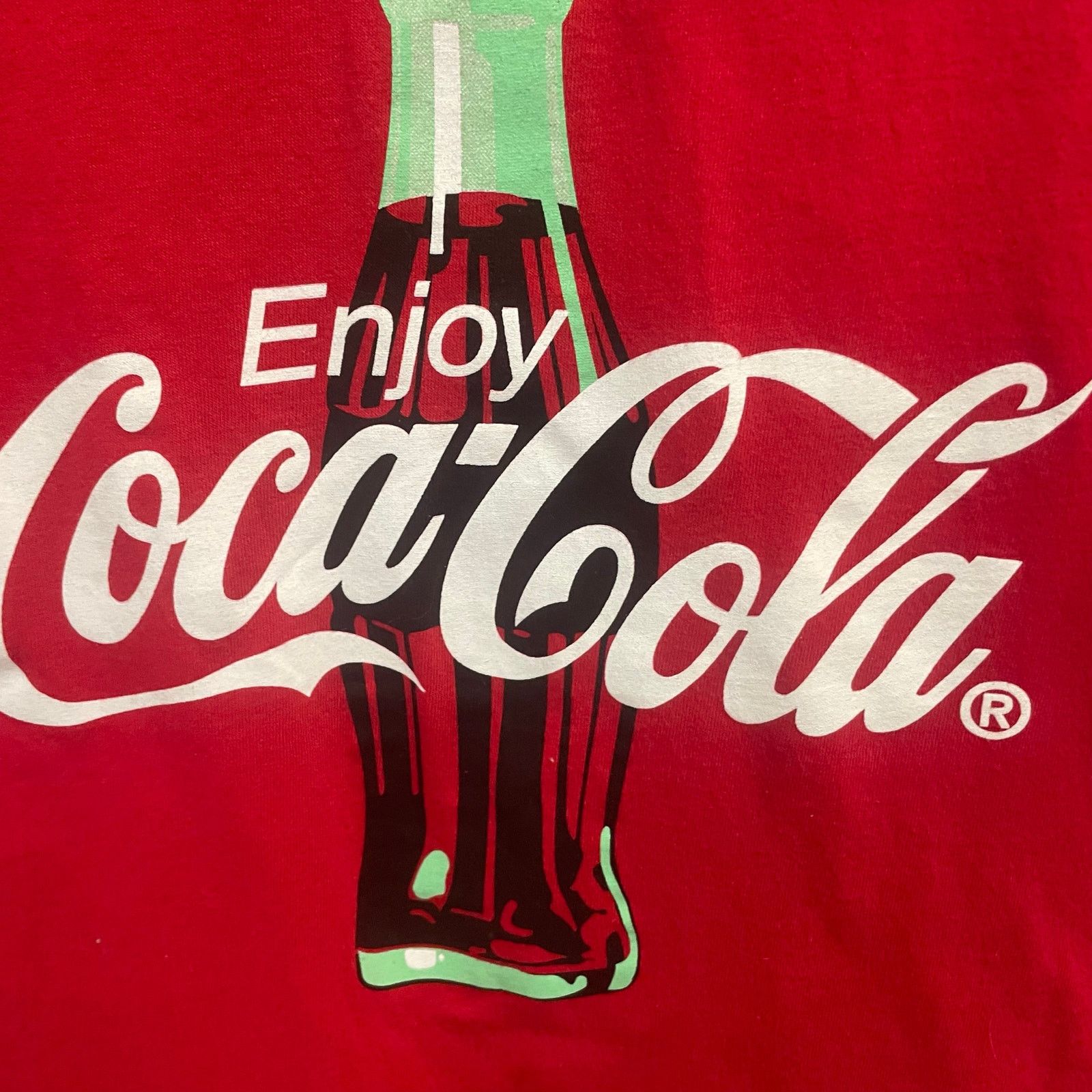 Coca Cola Vintage Coca Cola Hanes Heavyweight Tee Size Medium Men Size US M / EU 48-50 / 2 - 2 Thumbnail