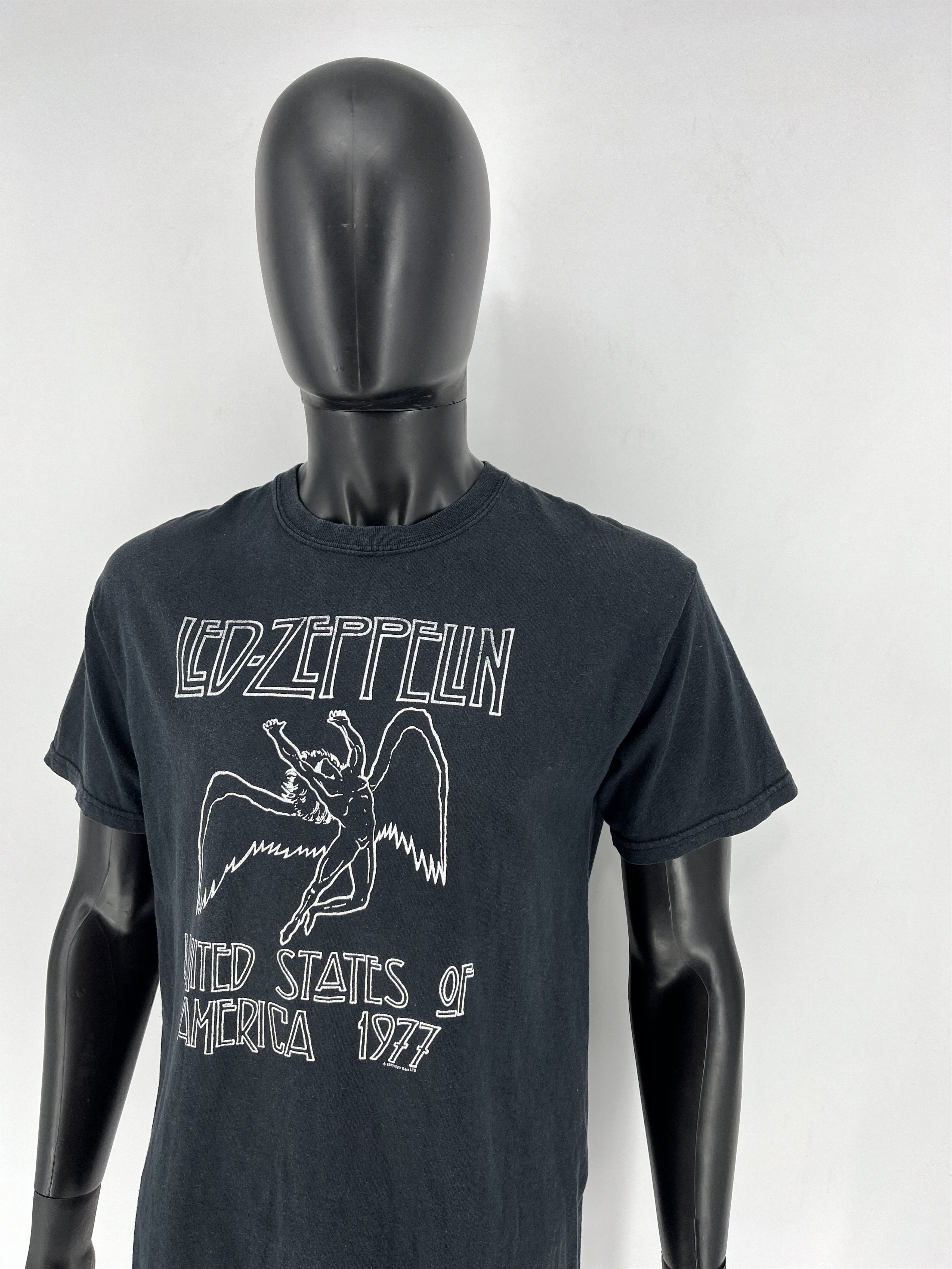 Band Tees × Vintage VINTAGE 2000 LED ZEPPELIN 'UNITED STATES OF AMERICA 1977' Size US M / EU 48-50 / 2 - 4 Thumbnail