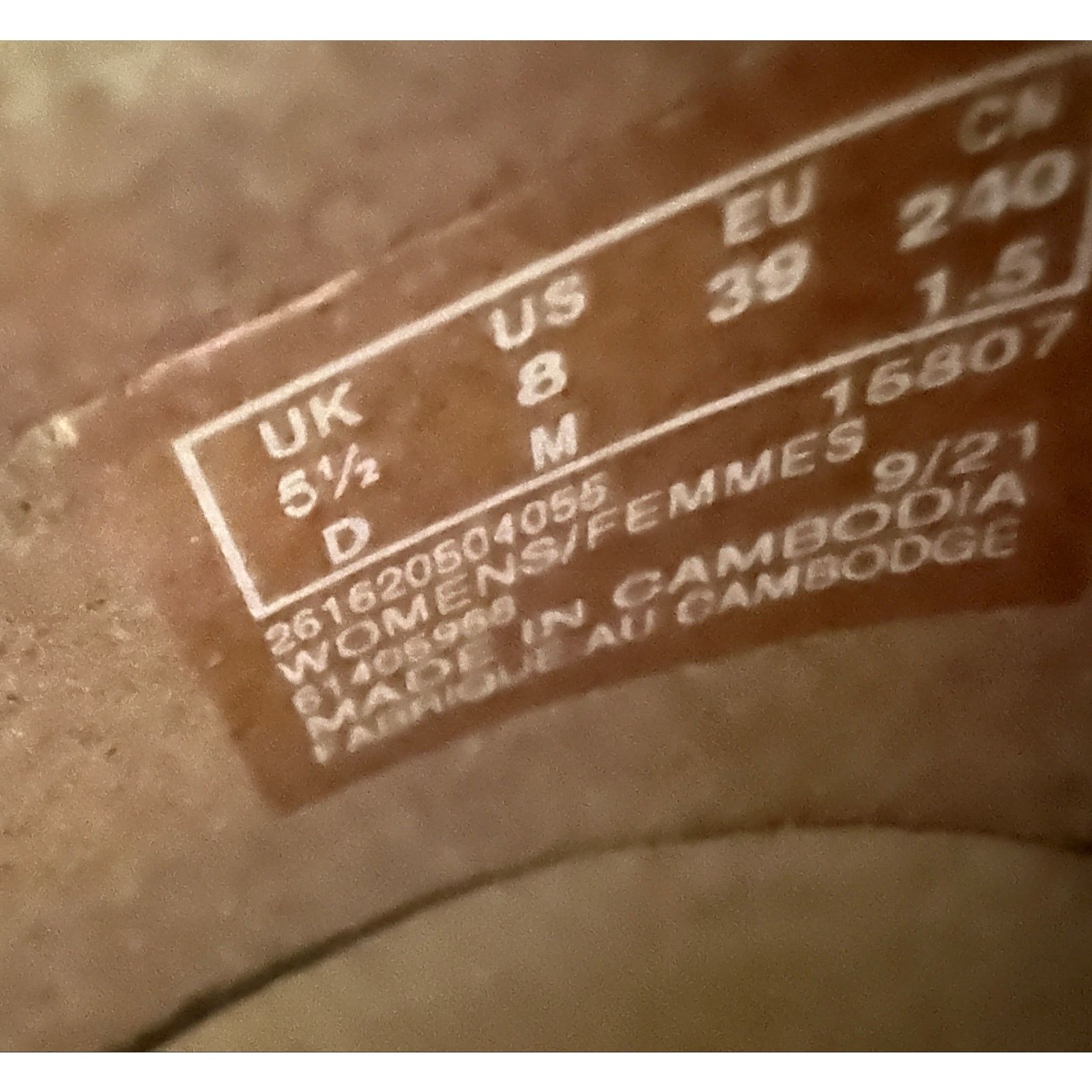 Clarks CLARKS WOMEN'S 8 BROWN LEATHER COMFORT OXFORD WALKING SHOES Size US 8 / IT 38 - 7 Thumbnail
