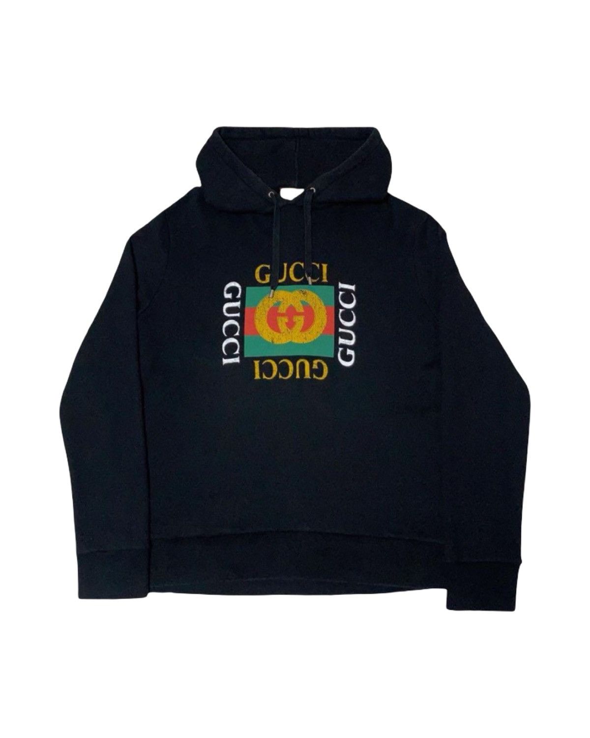 Gucci Classic Interlock Logo Hoodie Size US M / EU 48-50 / 2 - 1 Thumbnail