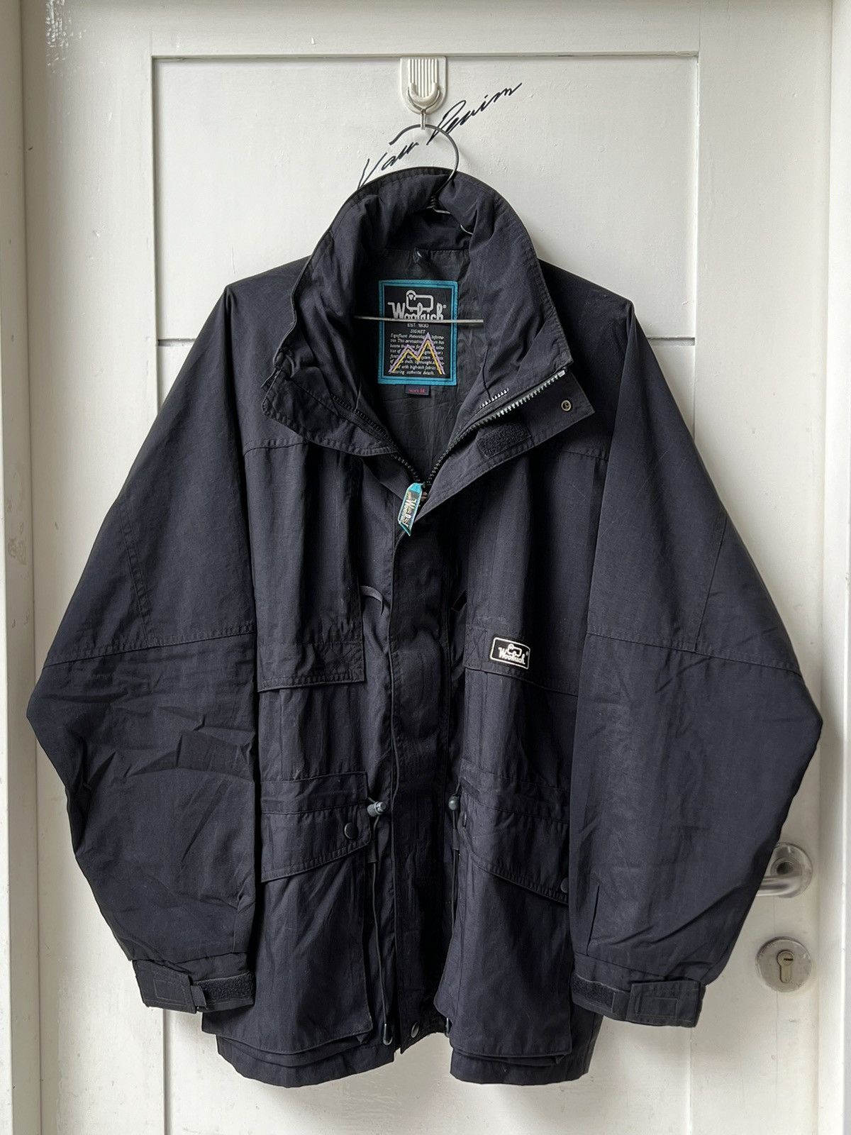 Woolrich Woolen Mills WOOL RICH Zip Coat Jacket Size US XL / EU 56 / 4 - 6 Thumbnail