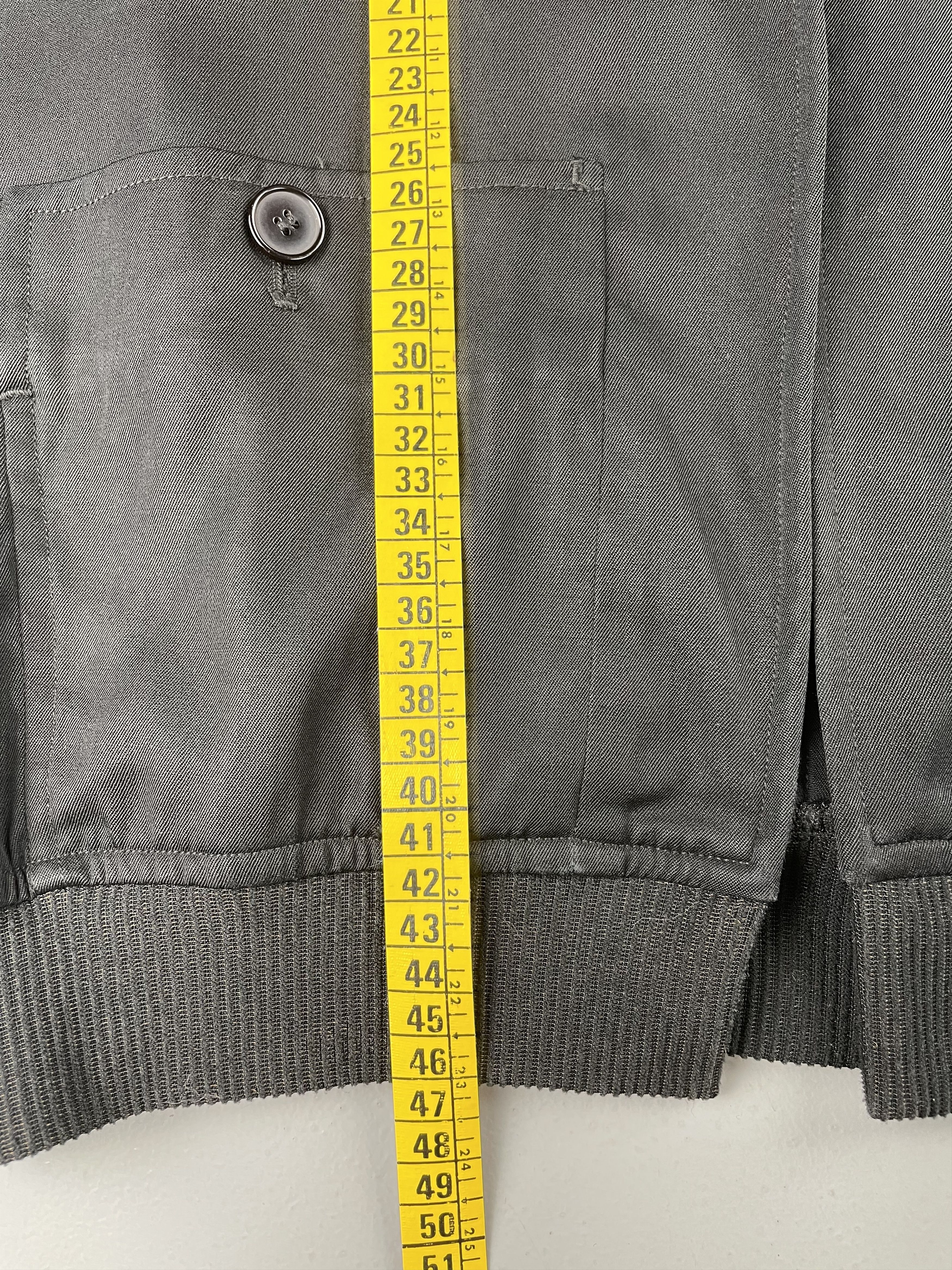 Yohji Yamamoto Yohji Yamamoto late 80's / 90-91 cropped wool bomber Size M / US 6-8 / IT 42-44 - 8 Thumbnail