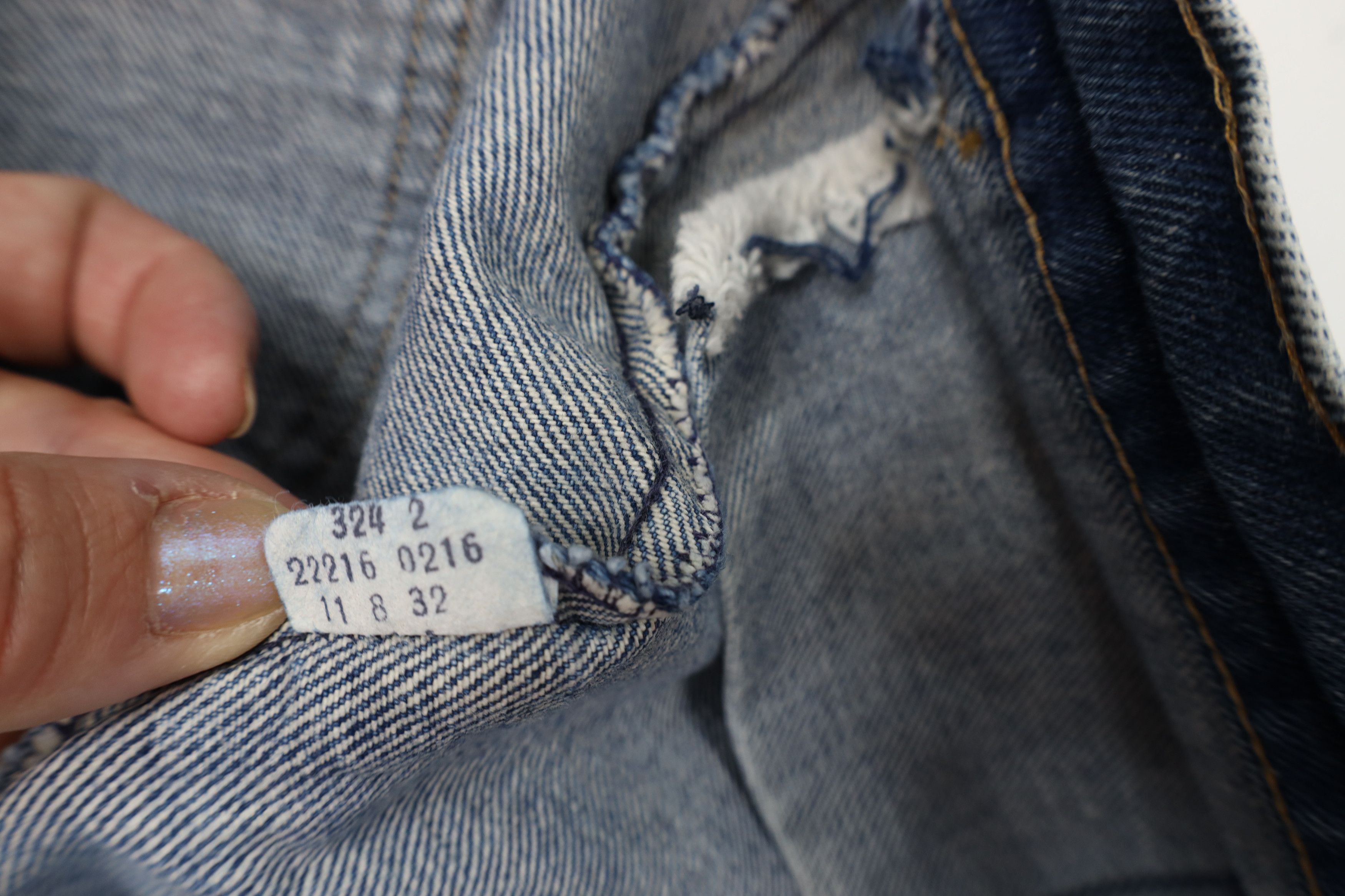 Levi's Vintage 70s Levis Fresh Produce Orange Tab Denim Jeans USA Size US 38 / EU 54 - 11 Thumbnail