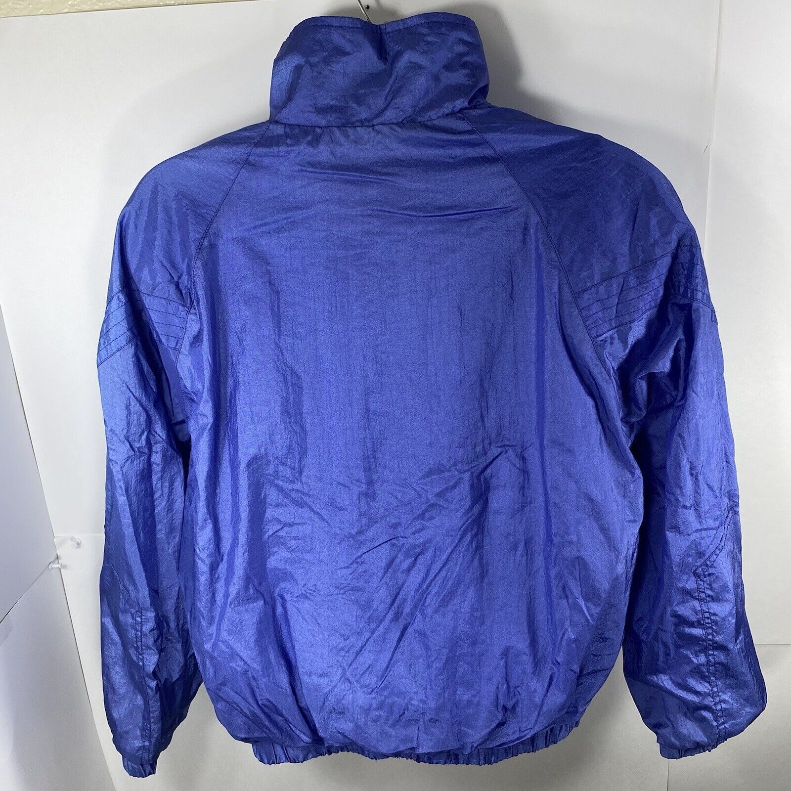 Vintage Vintage Wilson Medium Track Jacket Windbreaker Nylon Coat Size M / US 6-8 / IT 42-44 - 6 Thumbnail