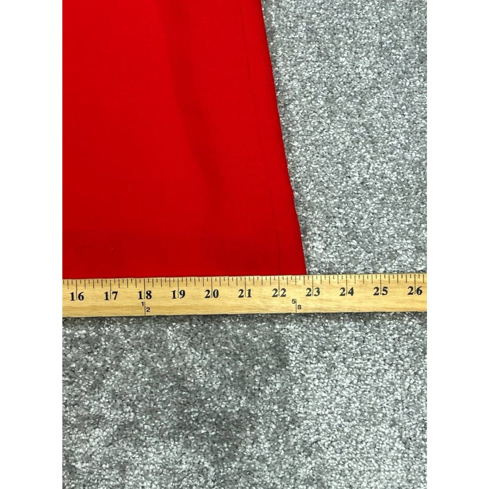 Vintage kate spade new york Skirt Womens 8 A-Line Red Back Zip Lined Short Modern Classic Vintage: No Size 30" / US 8 / IT 44 - 3 Thumbnail