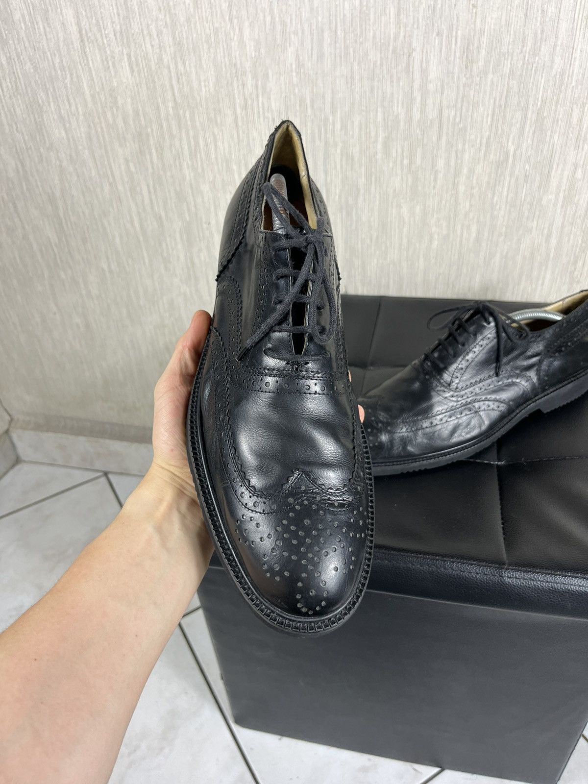 Hugo Boss Vintage Hugo Boss leather casual shoes avant garde classic Size US 9 / EU 42 - 6 Thumbnail