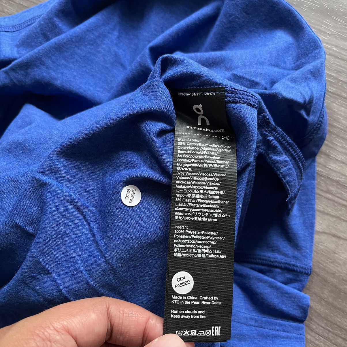 On On, Run On Clouds Men’s Comfort-T Size US M / EU 48-50 / 2 - 7 Thumbnail