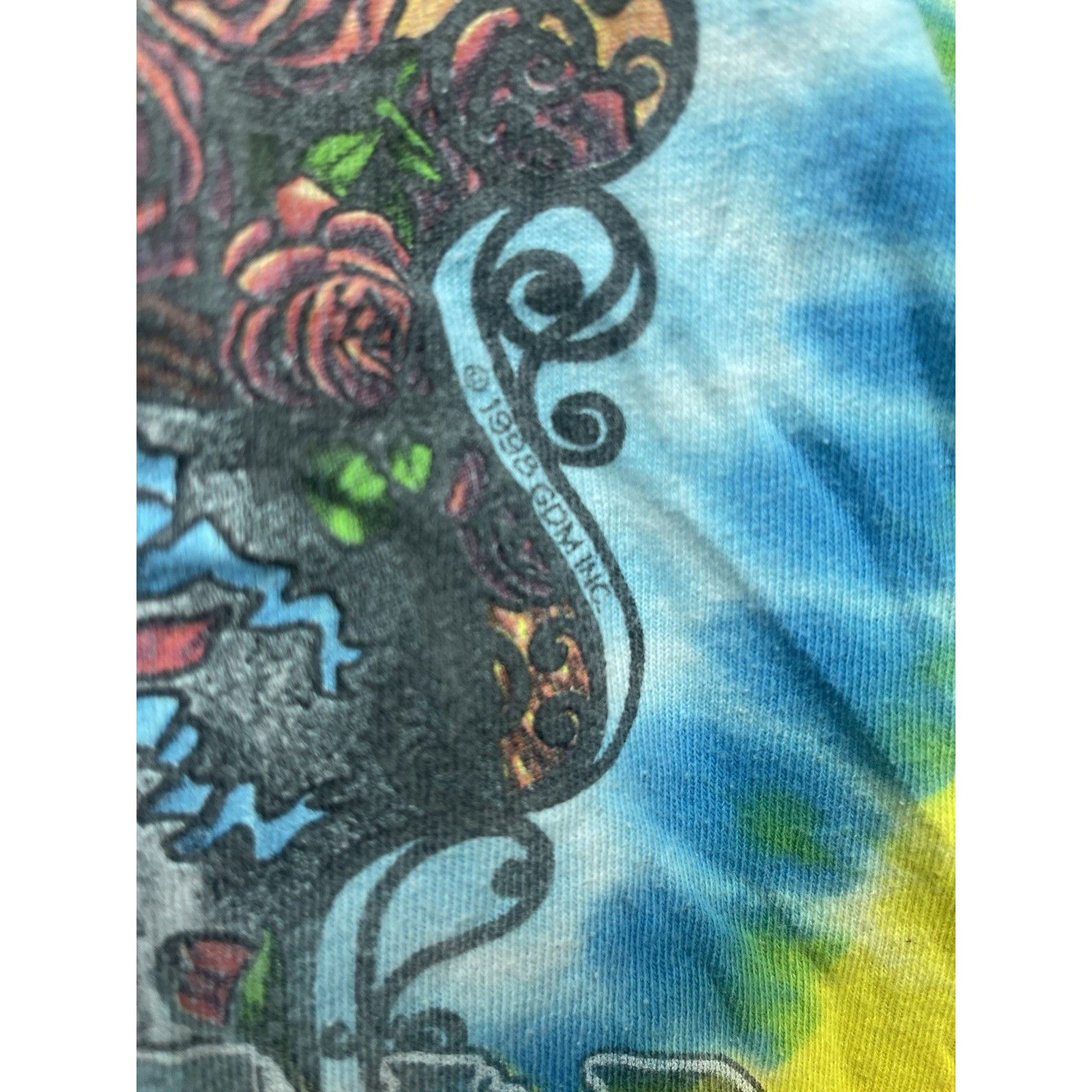 Liquid Blue Grateful Dead Liquid Blue Shirt Mens Medium Tie Dye Music Ba Size US M / EU 48-50 / 2 - 5 Thumbnail