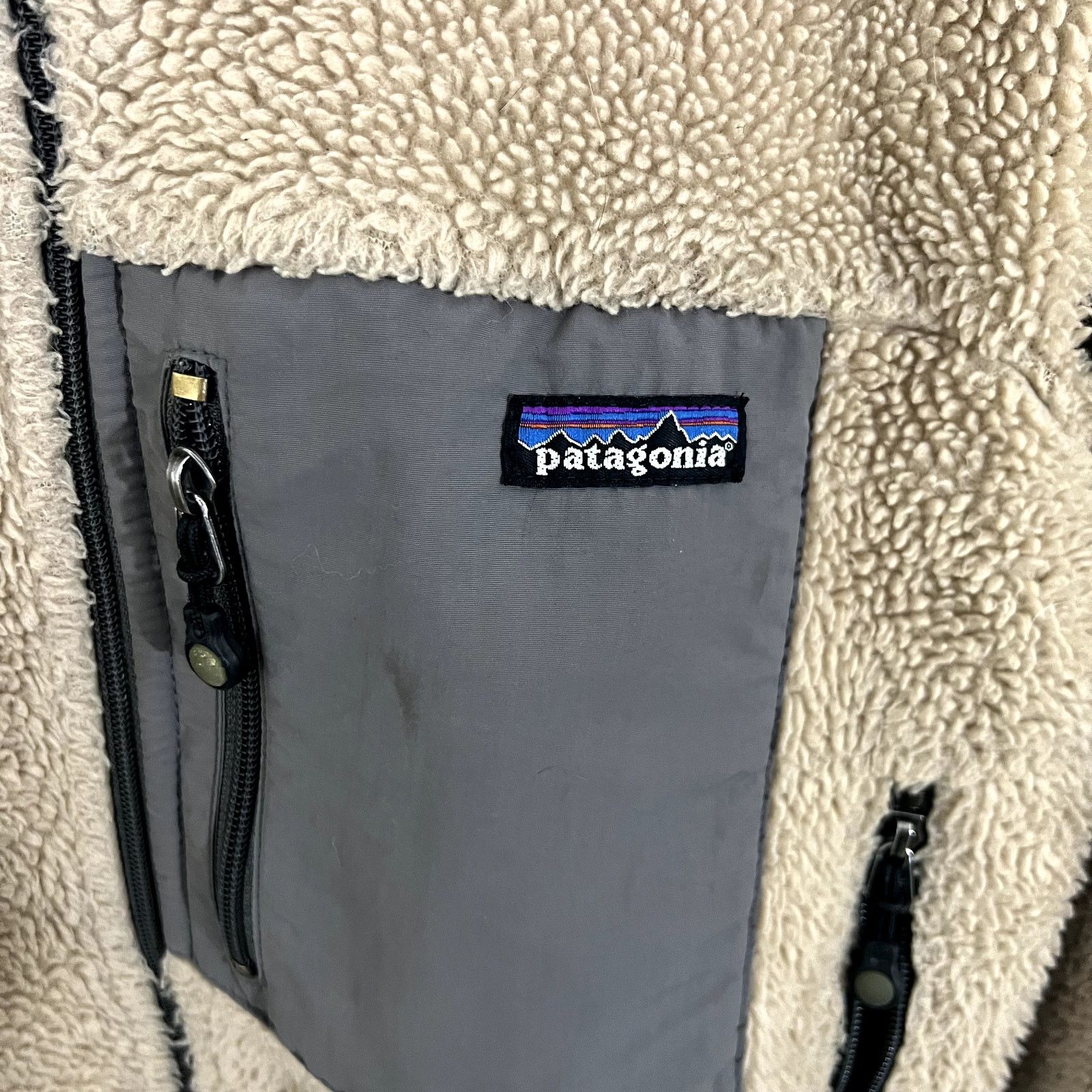 Patagonia Vintage Patagonia Retro X Deep Pile Teakwood Brown 90s USA Size US XS / EU 42 / 0 - 4 Thumbnail