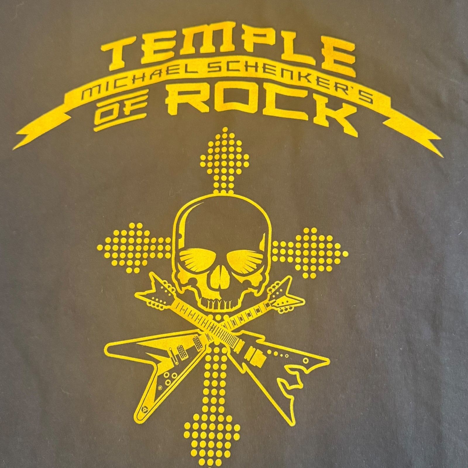 Band Tees Michael Schenkers Temple Of Rock Band 2015 Tour Size L Size US L / EU 52-54 / 3 - 2 Thumbnail