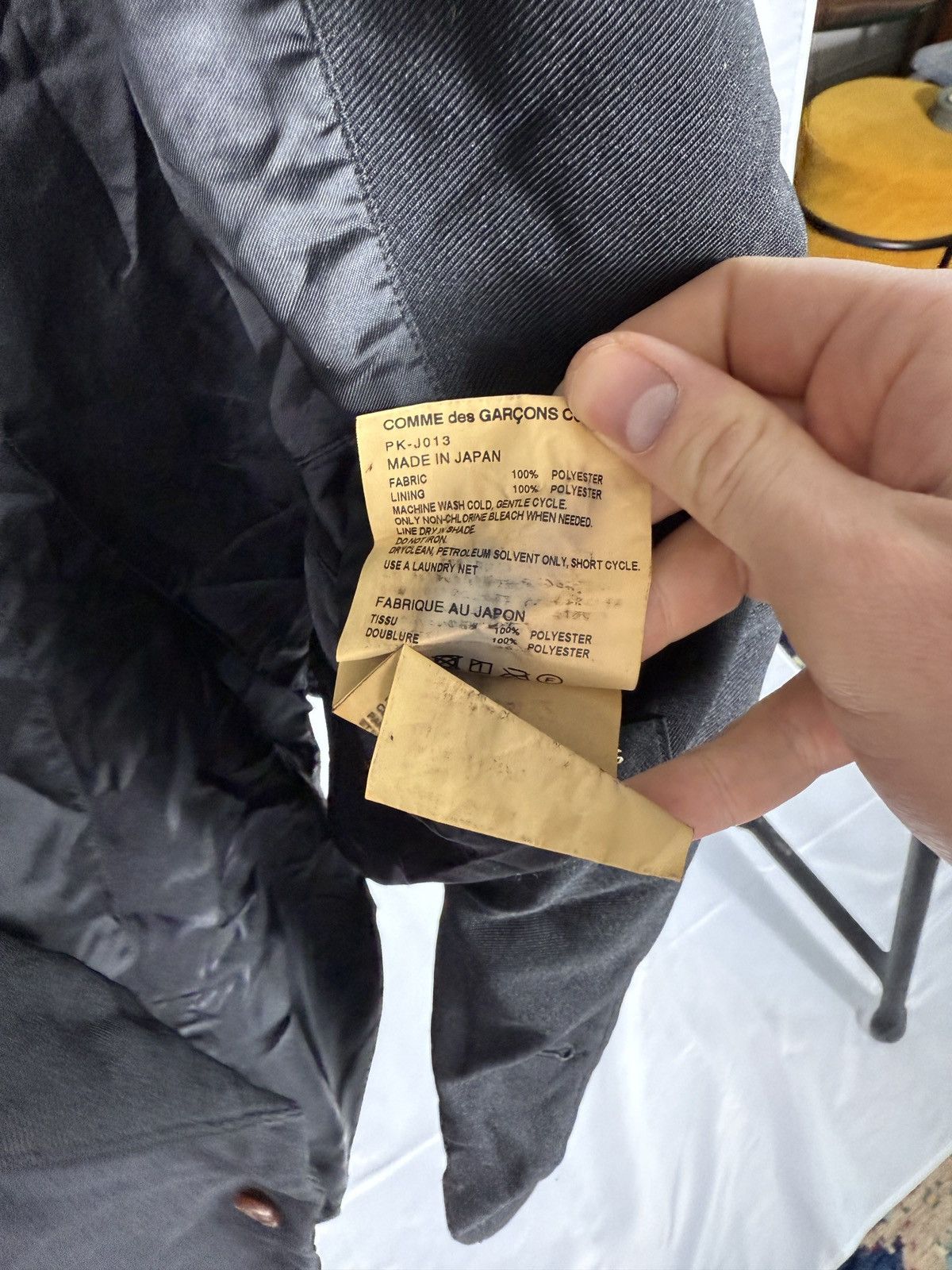 Comme des Garcons Comme des Garçons Homme Plus Blazer Made in Japan Size 50R - 4 Thumbnail