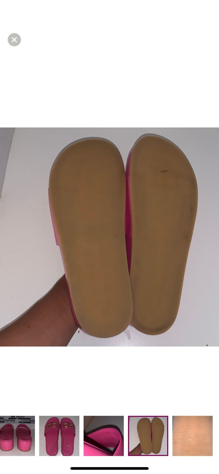 Valentino VALENTINO LOGO SANDALS SIZE 41.5 Size US 11.5 / IT 41.5 - 6 Thumbnail