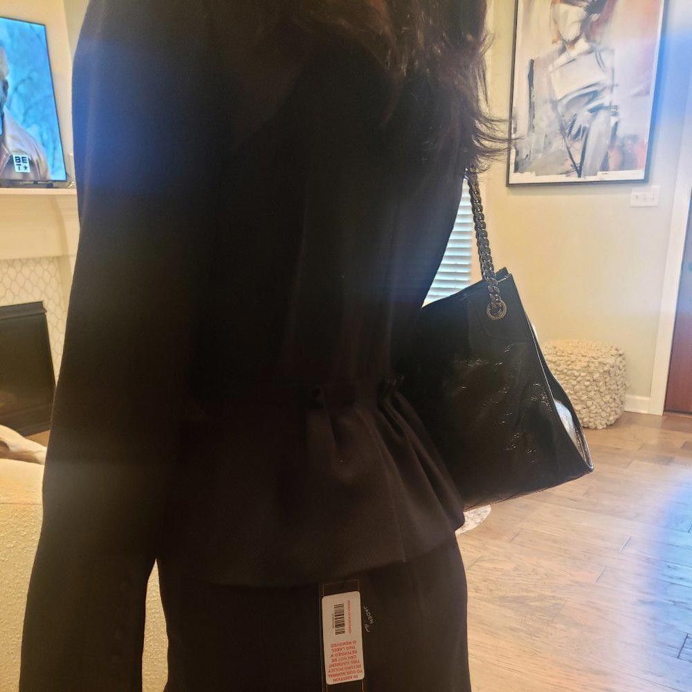 Bcbgmaxazria BCBG MaxAzria Tuxedo and Wool 2-Pc Skirt Suit NWT Size M / US 6-8 / IT 42-44 - 9 Thumbnail