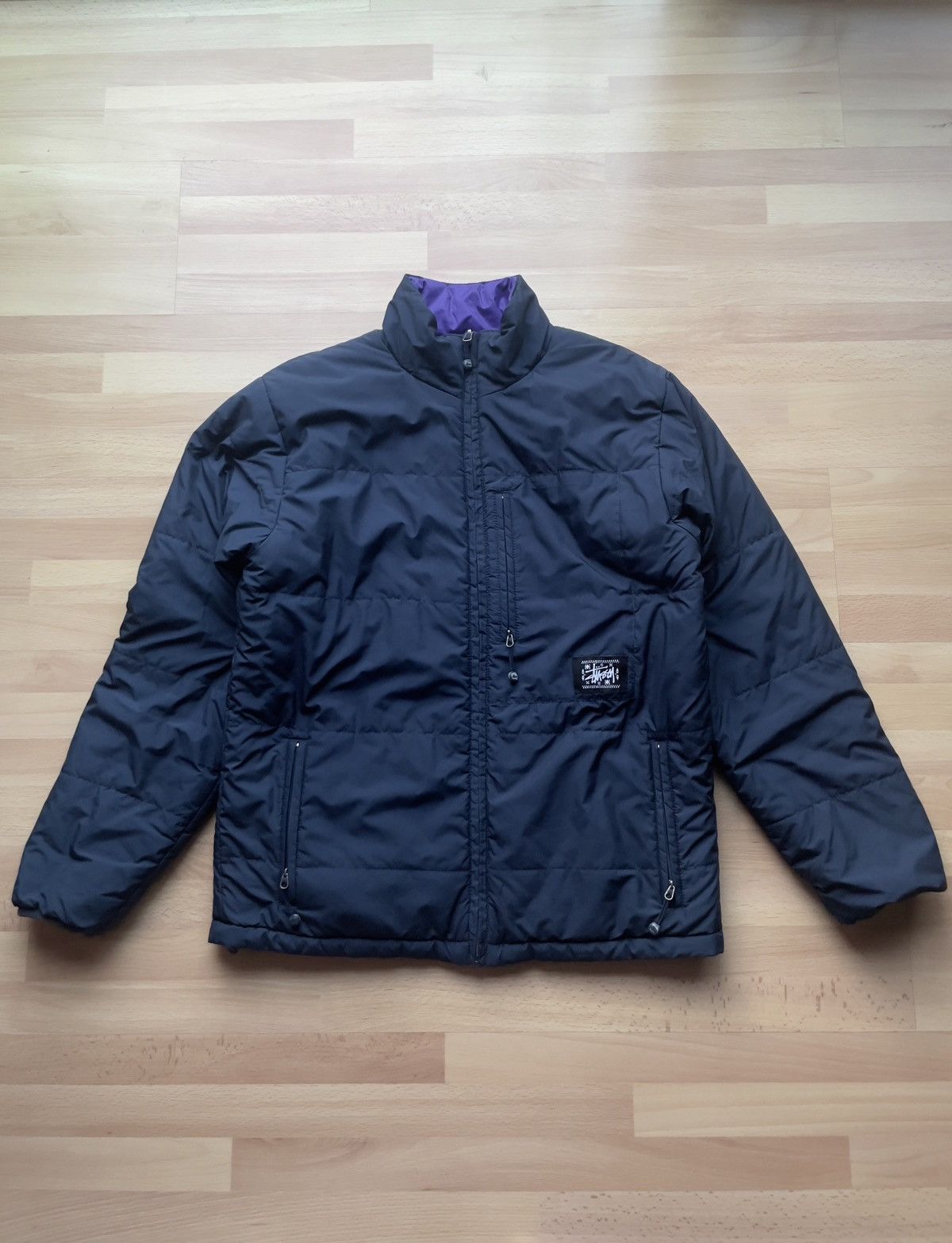 Vintage Vintage Stussy Reversible Puffer Jacket | Grailed