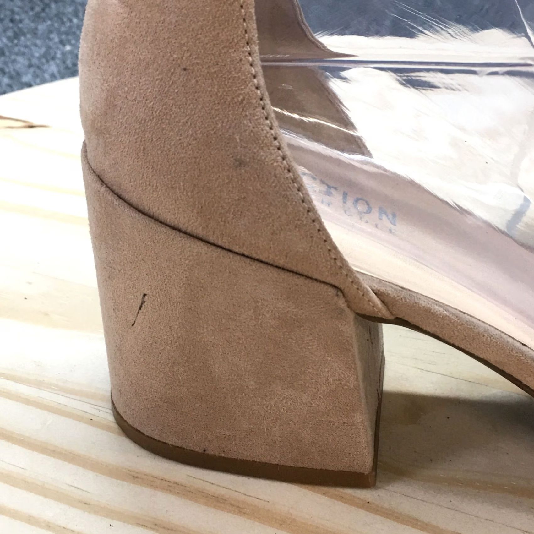 Kenneth Cole Kenneth Cole Reaction Sandals Womens 10 Holly Ankle Strap Brown Open Toe Block Heel Sandal Size US 10 / IT 40 - 2 Thumbnail