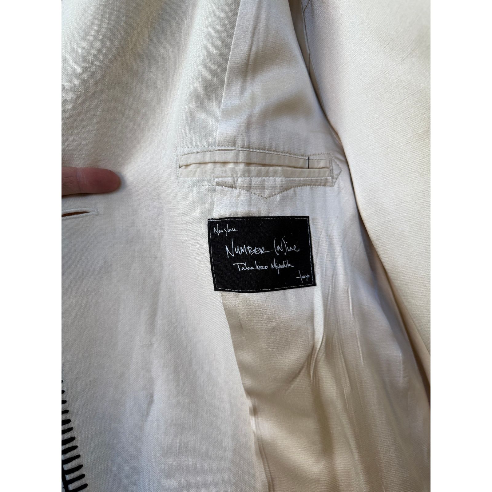 Number (N)ine Number (N)ine Lonesome Heros Linen Navajo Pendleton Coat Size US L / EU 52-54 / 3 - 6 Thumbnail