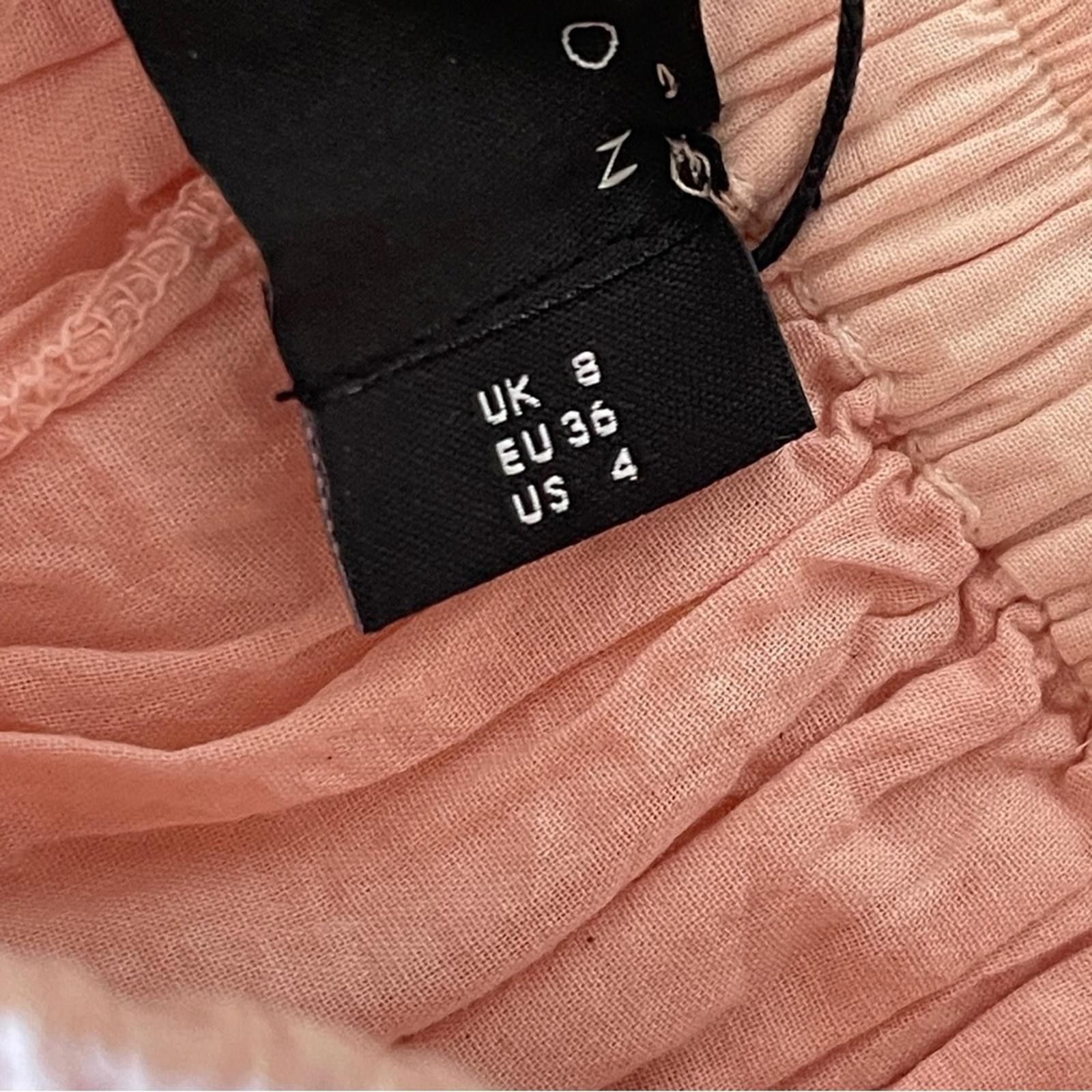 Asos ASOS High Waist Pink and Green Shorts in size 4 NWT Size 27" / US 4 / IT 40 - 6 Thumbnail
