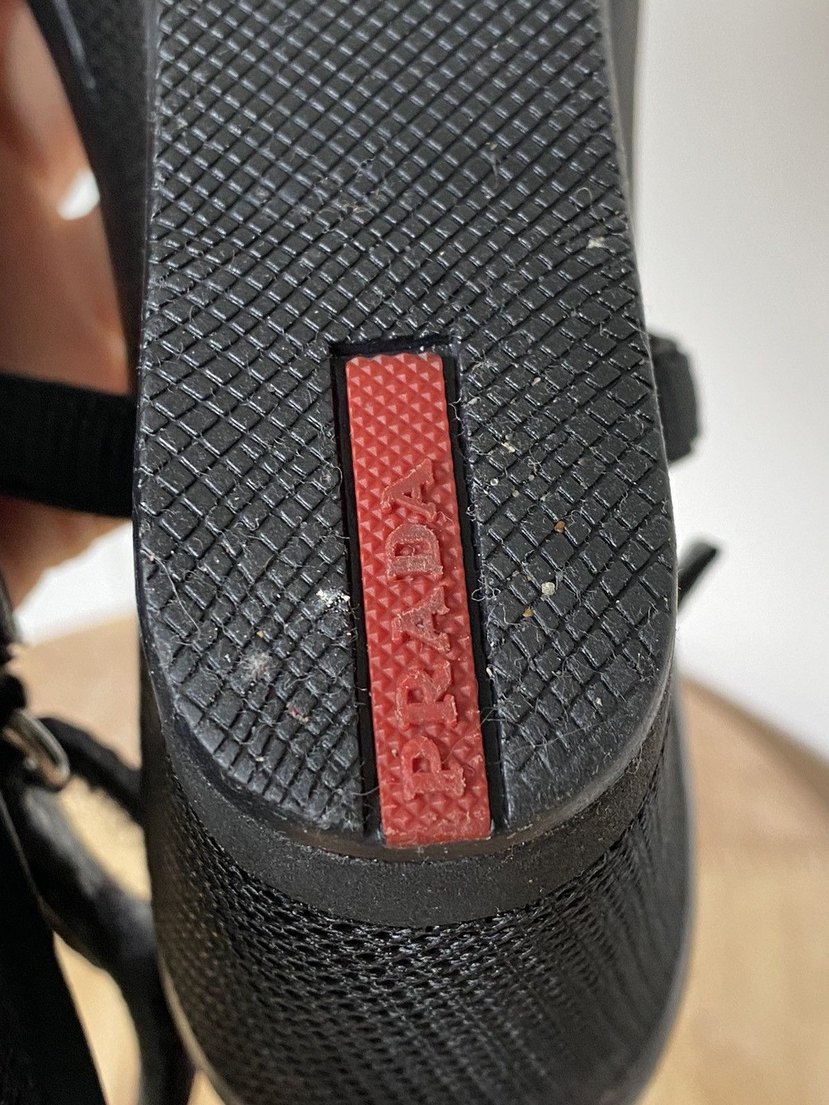 Prada × Vintage Prada Vintage Thong Flip Flops Sandals Wedges Platform Mesh Size US 9 / IT 39 - 9 Thumbnail