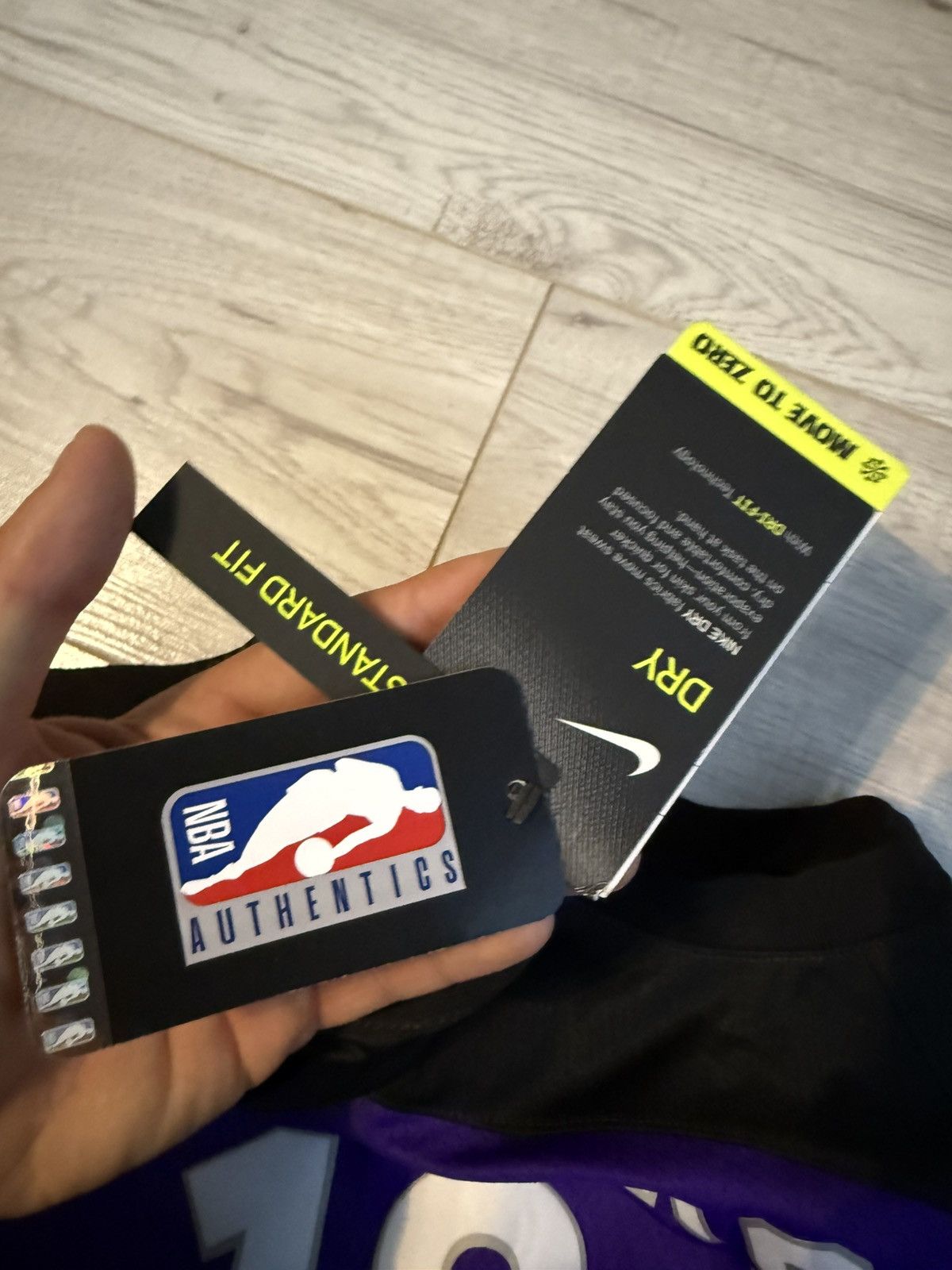 Nike BNWT Nike Toronto Raptors Yuta Watanabe 2021 Earned Swingman Size US M / EU 48-50 / 2 - 4 Thumbnail