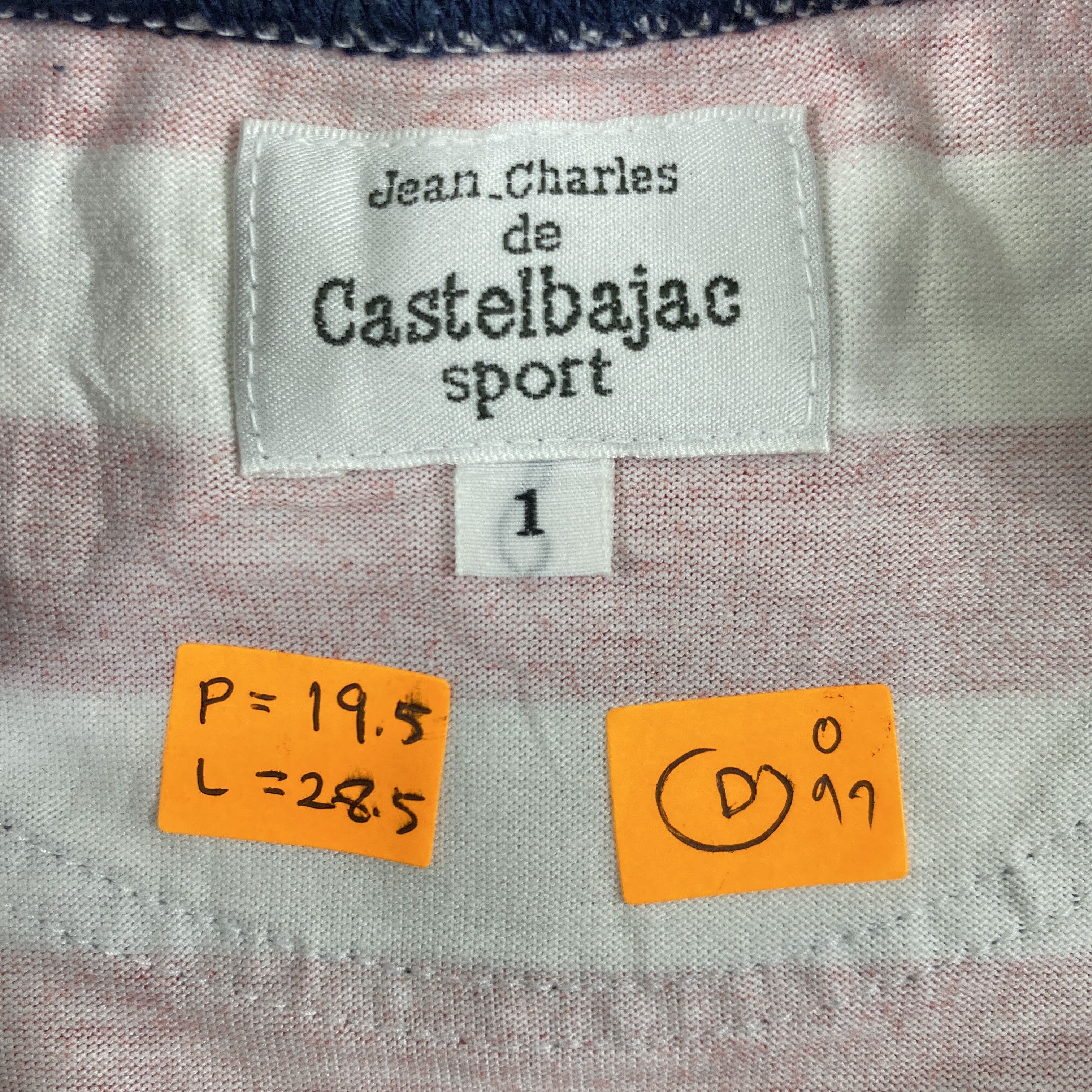 Japanese Brand Vintage Jean Charles De Castelbajac Sport Medium Tee -D097 Size US M / EU 48-50 / 2 - 3 Thumbnail
