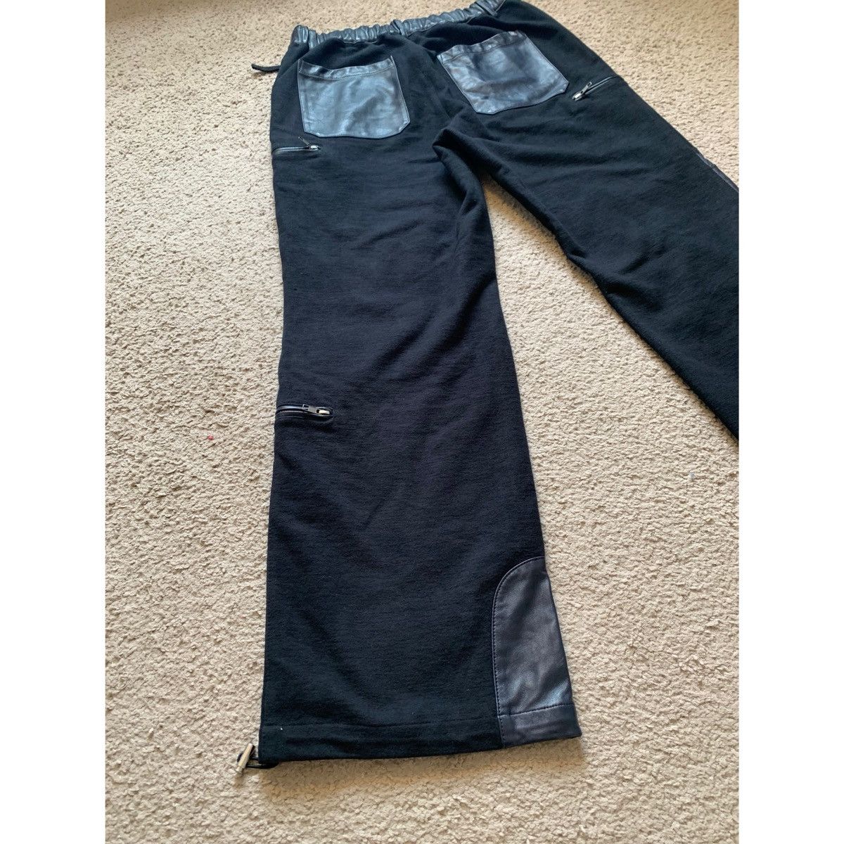 Helmut Lang HELMUT LANG LEATHER FLIGHT PANTS Size US 32 / EU 48 - 10 Thumbnail