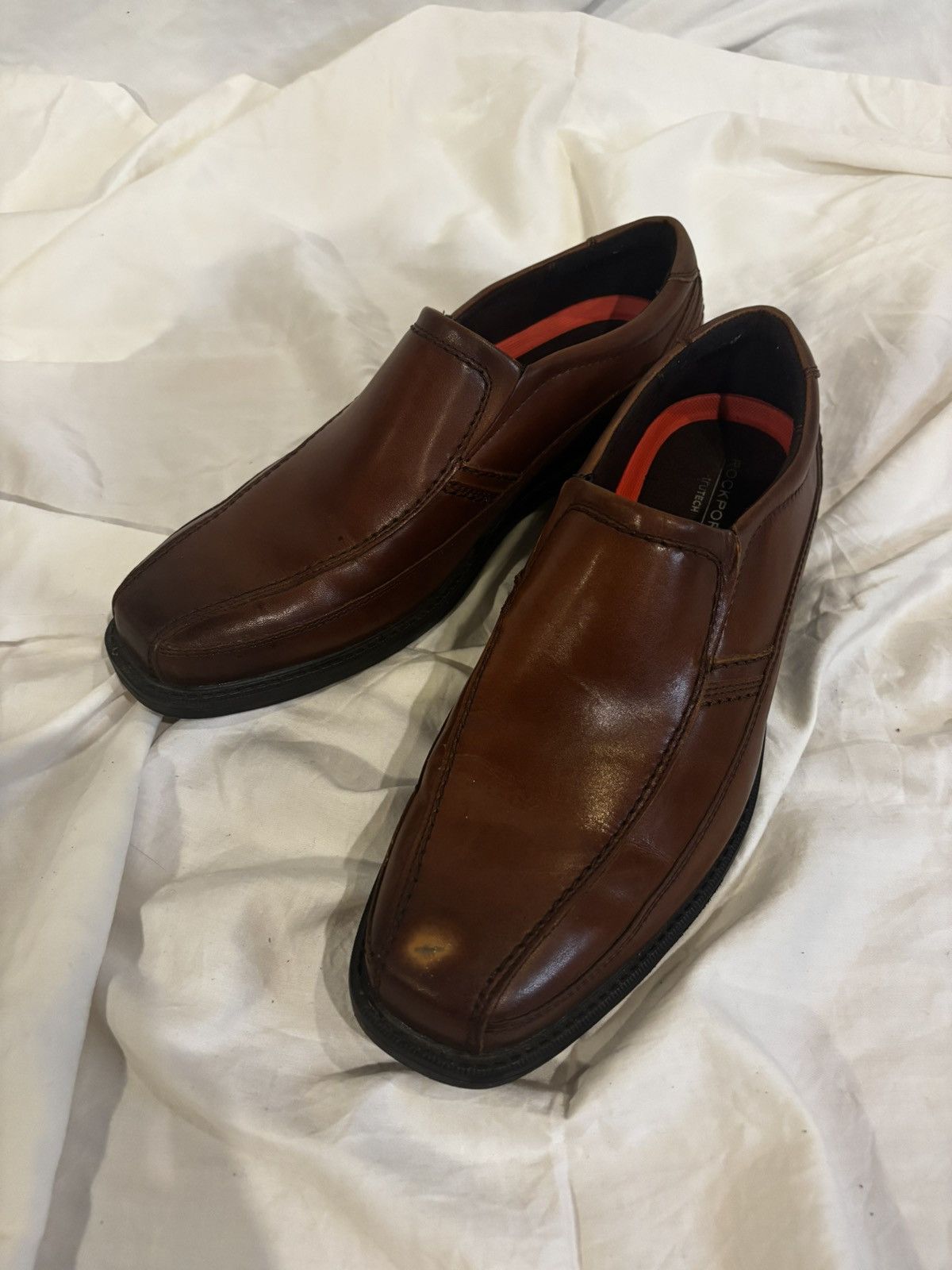 Rockport Brown leather loafer.MF371 Size US 9 / EU 42 - 1 Thumbnail