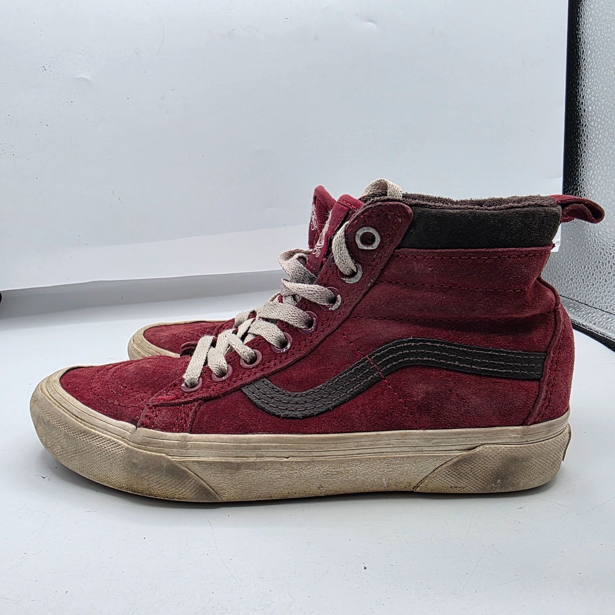 Vans Vans Sk8-Hi MTE Womens Size 6 Biking Red High Top Shoes Camp Size US 6 / IT 36 - 13 Thumbnail