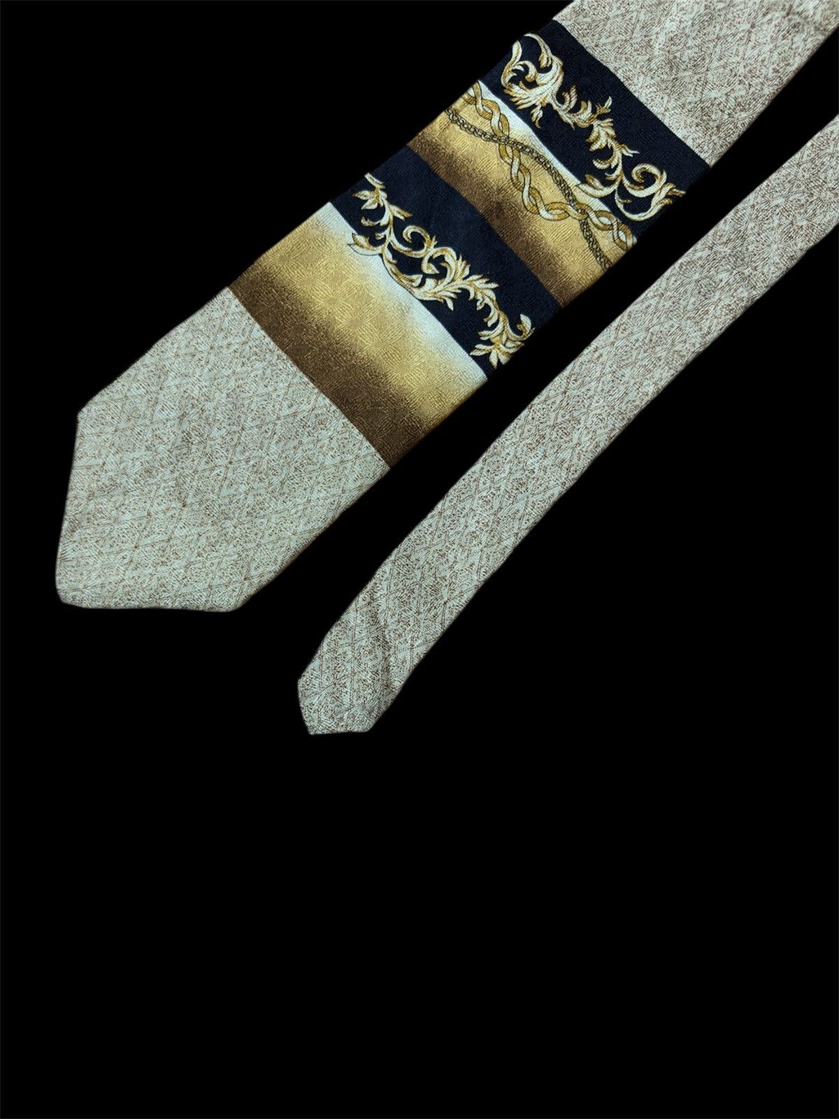 Balmain Pierre Balmain Silk Tie Size ONE SIZE - 2 Thumbnail
