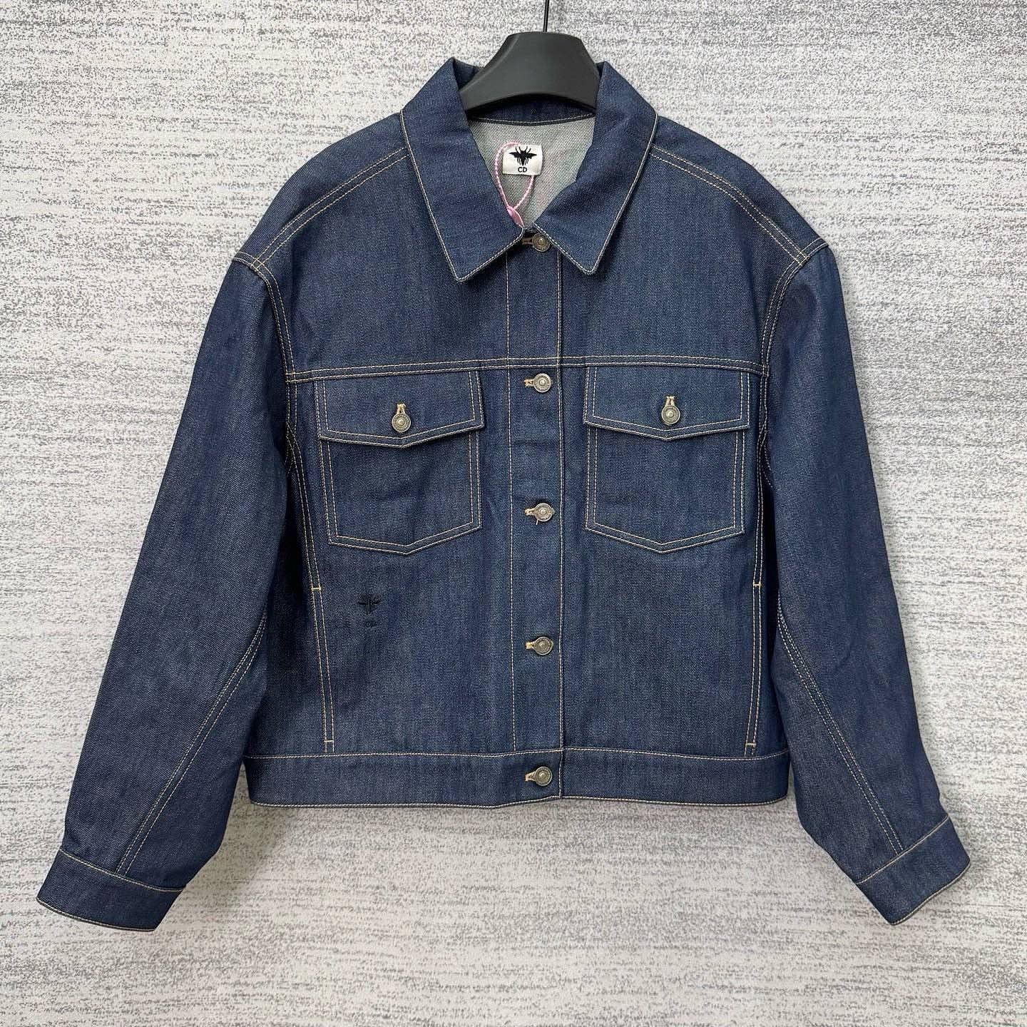 Dior Dior Bee Denim Jacket Size 40 Size M / US 6-8 / IT 42-44 - 1 Thumbnail
