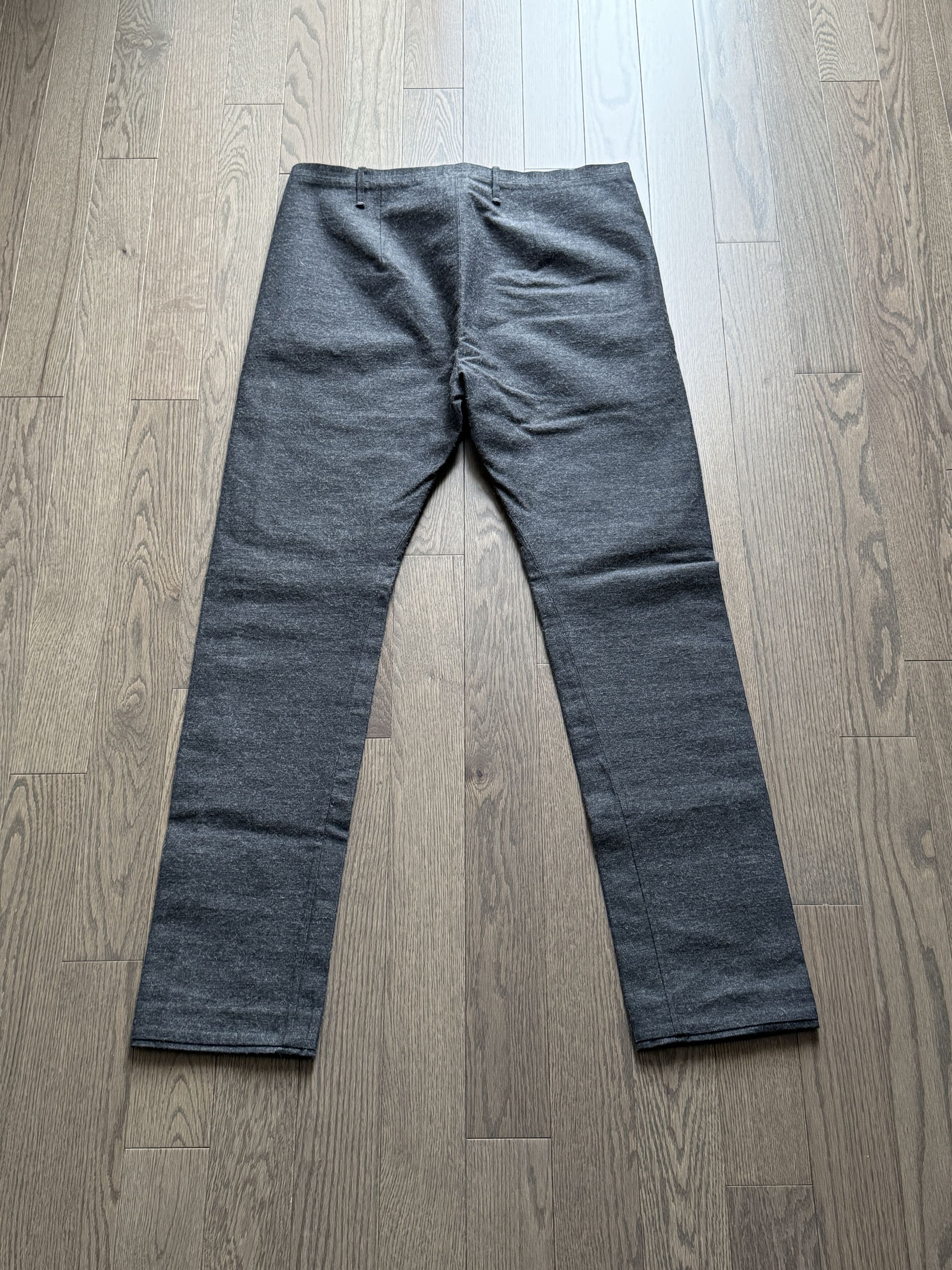 Label Under Construction LUC FRONT CUT PANTS - SIZE 50 (FITS 48) - BNWT Size US 32 / EU 48 - 2 Thumbnail