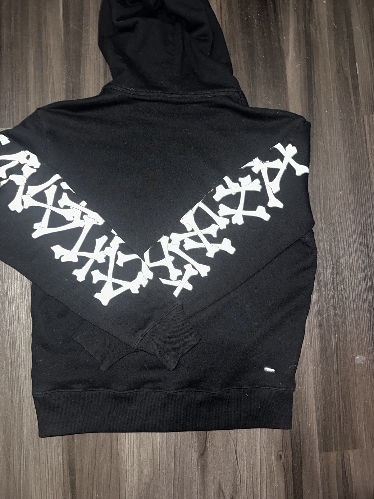 Amiri Amiri Bones Stacked Hoodie Size US S / EU 44-46 / 1 - 12 Thumbnail