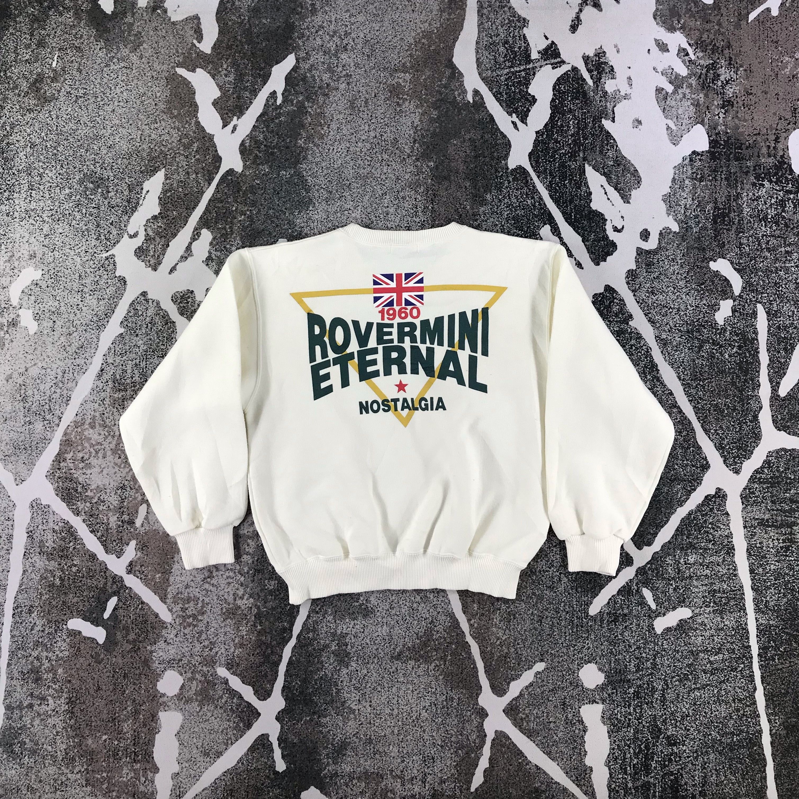 Vintage Vintage Rover Mini Cooper Jumper Sweatshirt F157 Size US XS / EU 42 / 0 - 2 Thumbnail