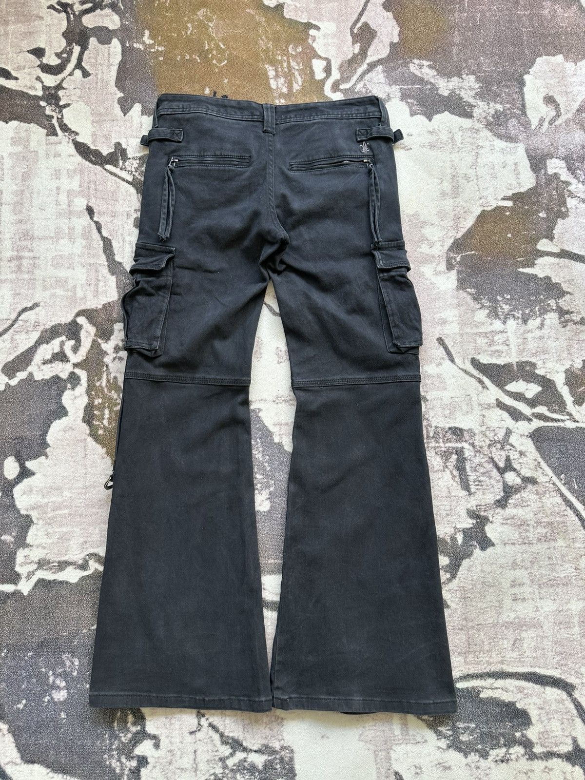Cook Jeans 00's Cook Jeans V-kei cargo flared pants Size US 30 / EU 46 - 3 Thumbnail