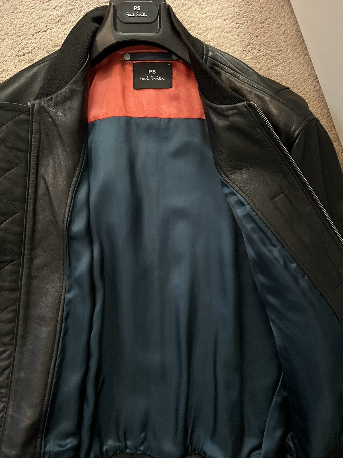 Paul Smith Paul Smith leather bomber jacket Size US M / EU 48-50 / 2 - 3 Thumbnail