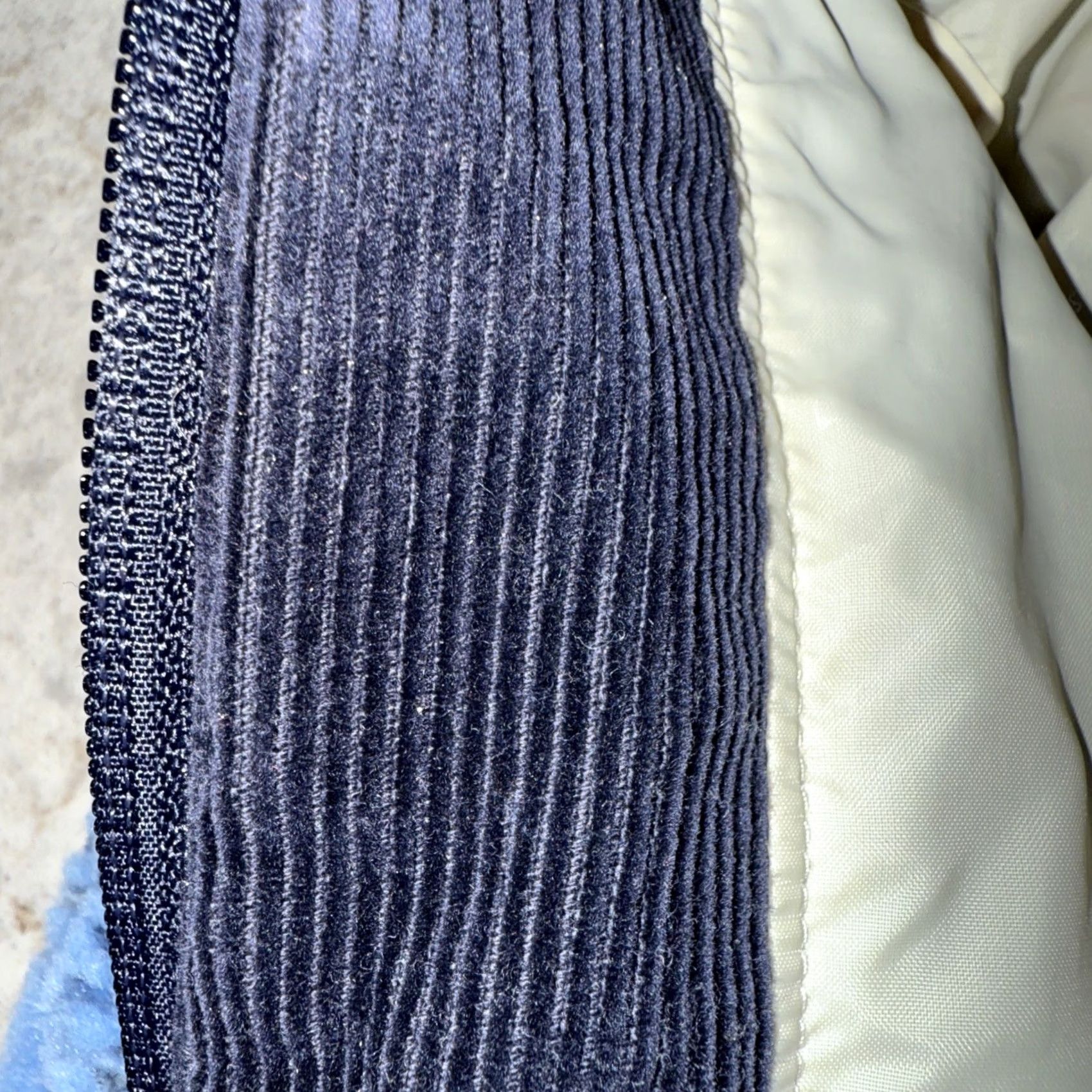 Vintage Woolrich Women's Small Blue Fleece Jacket Coat Corduroy Trim Snowflake Pattern, Blue, Jacket, Woolrich, Snowflake, Small, Womens, Winter Size S / US 4 / IT 40 - 6 Thumbnail