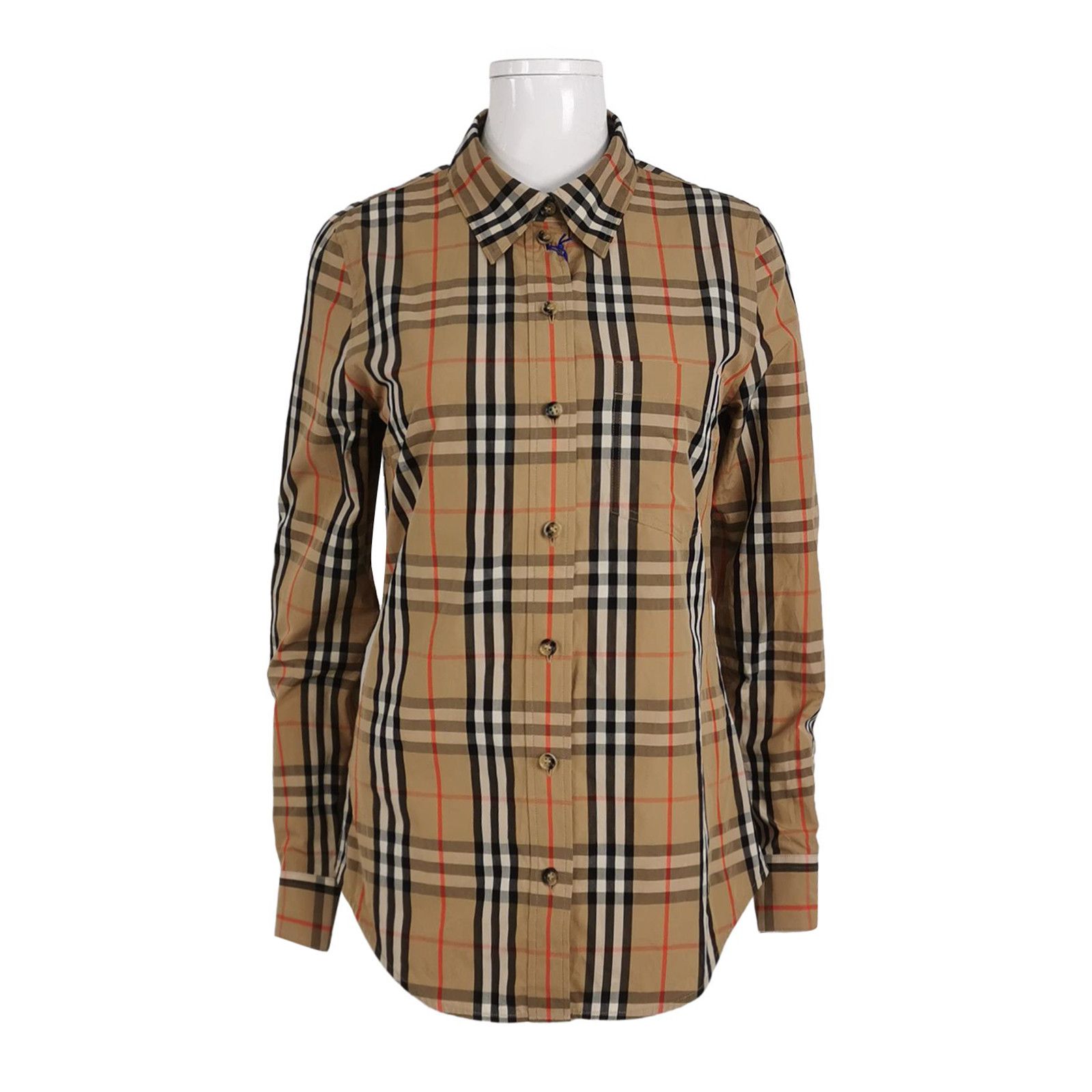Burberry Burberry Women s Button Ups Size S / US 4 / IT 40 - 1 Thumbnail