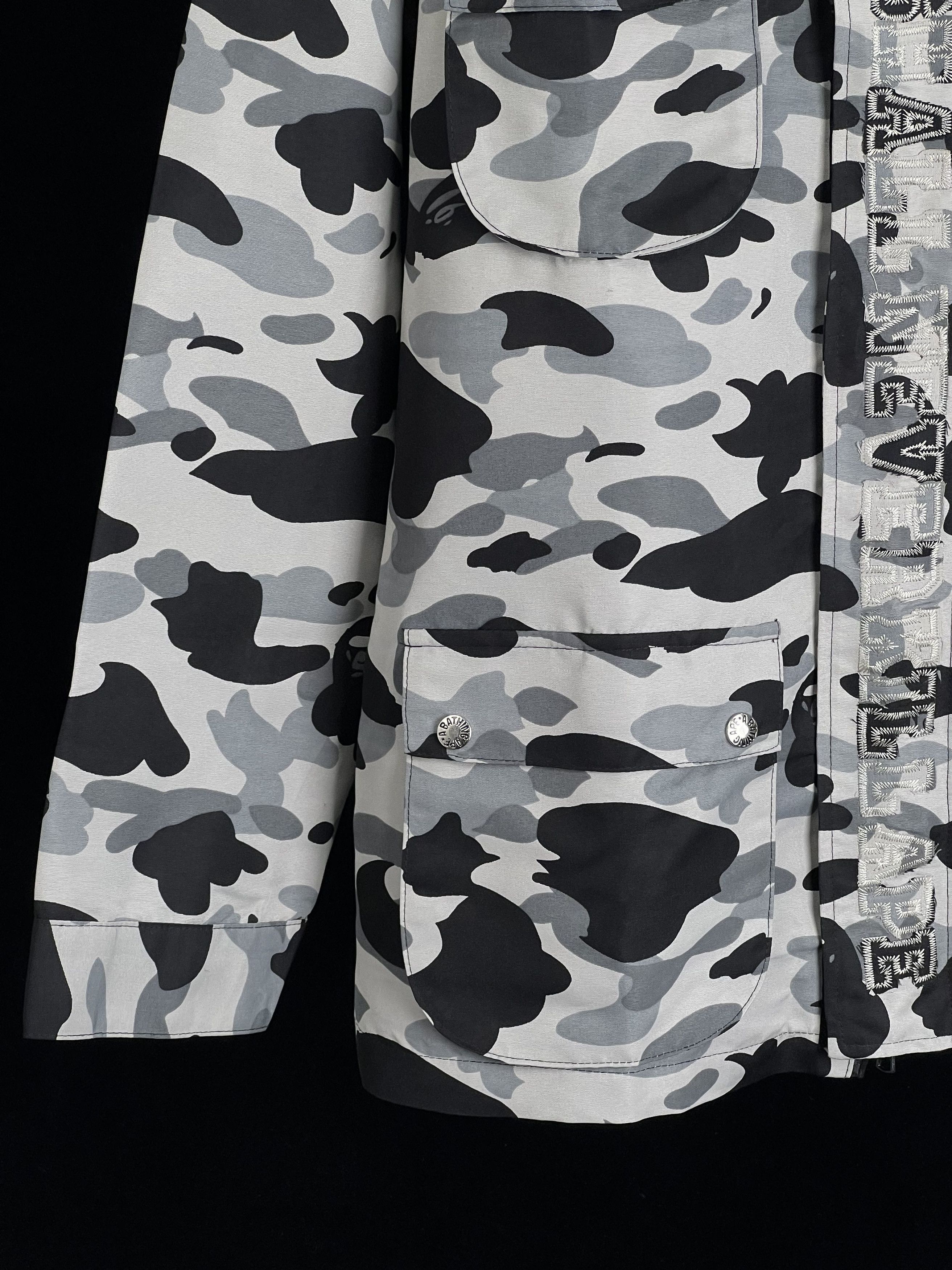 Bape RARE*Gradation Camo Military Shirt Jacket Black L Size US M / EU 48-50 / 2 - 4 Thumbnail