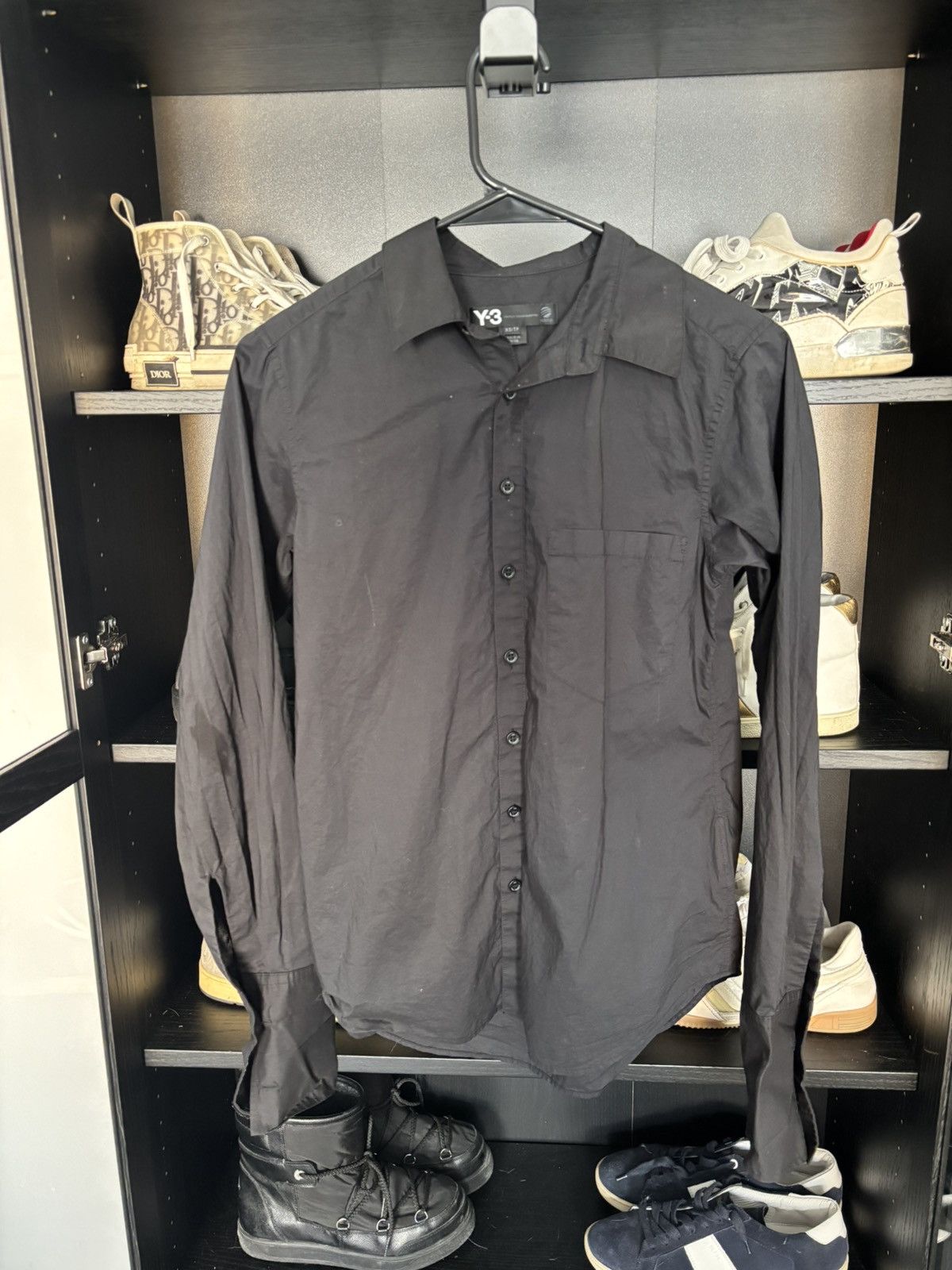 Yohji Yamamoto Y3n yohji yamamoto button up Size US XS / EU 42 / 0 - 1 Thumbnail