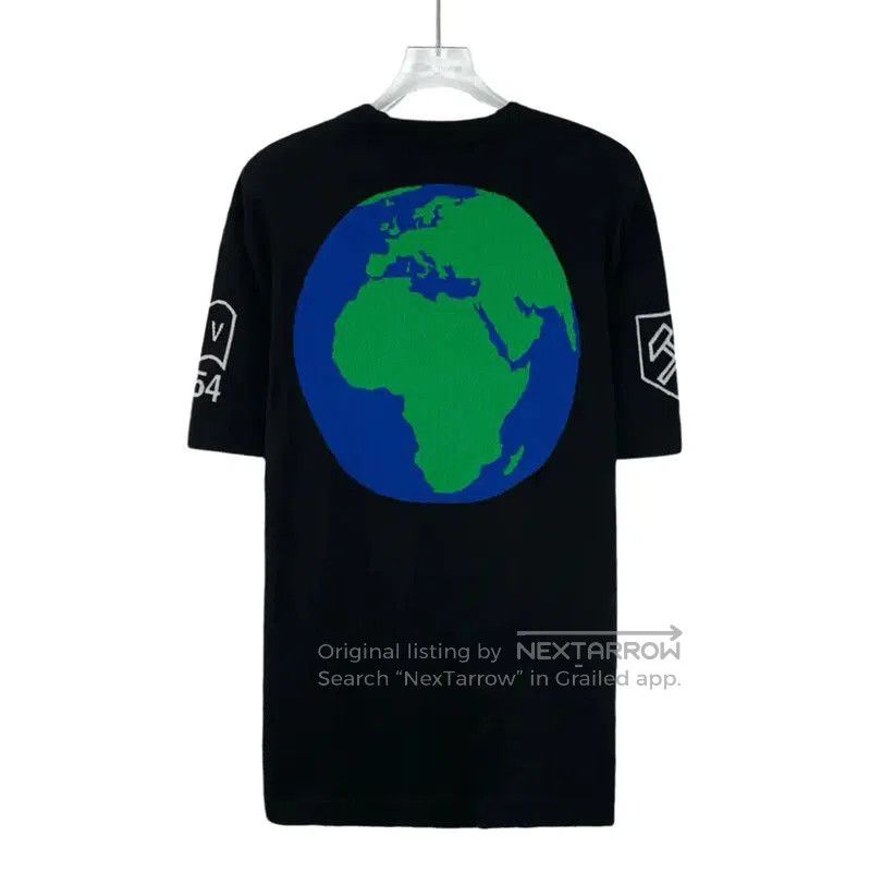Louis Vuitton Louis Vuitton Black Wool Men's T-Shirt XS . Size US XS / EU 42 / 0 - 2 Thumbnail